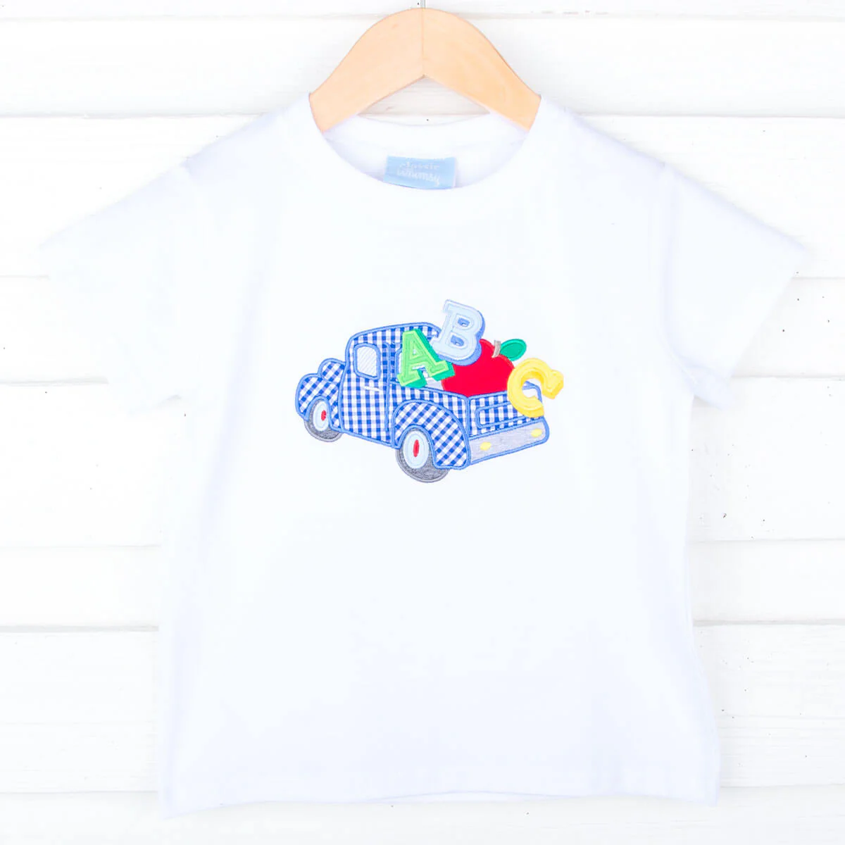 ABC Truck White Short Sleeve Shirt - Image 4