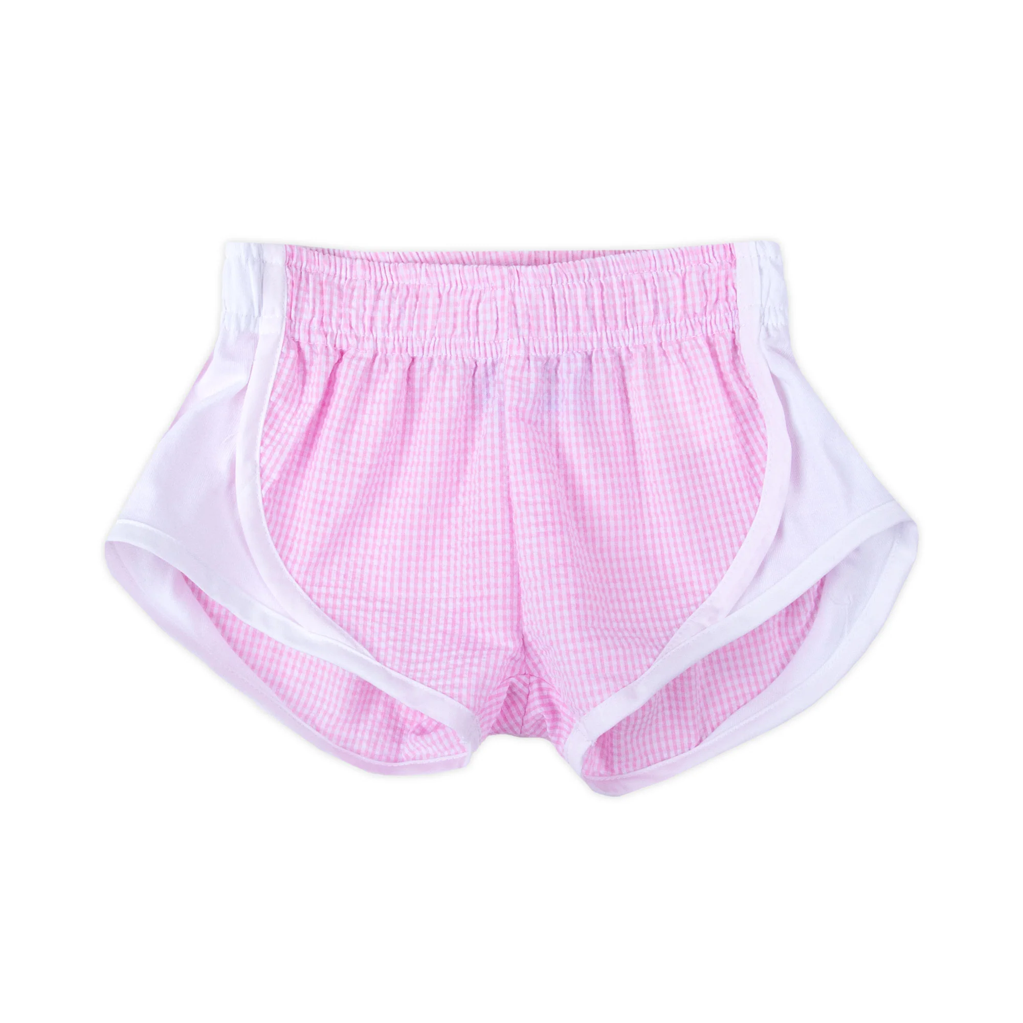 Girls Gingham Active Shorts - Image 5