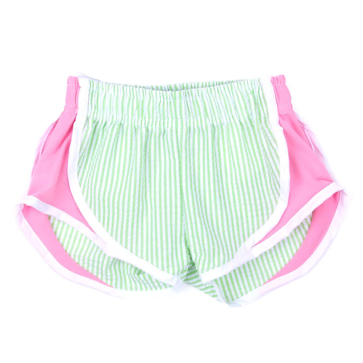 Girls Gingham Active Shorts - Image 6