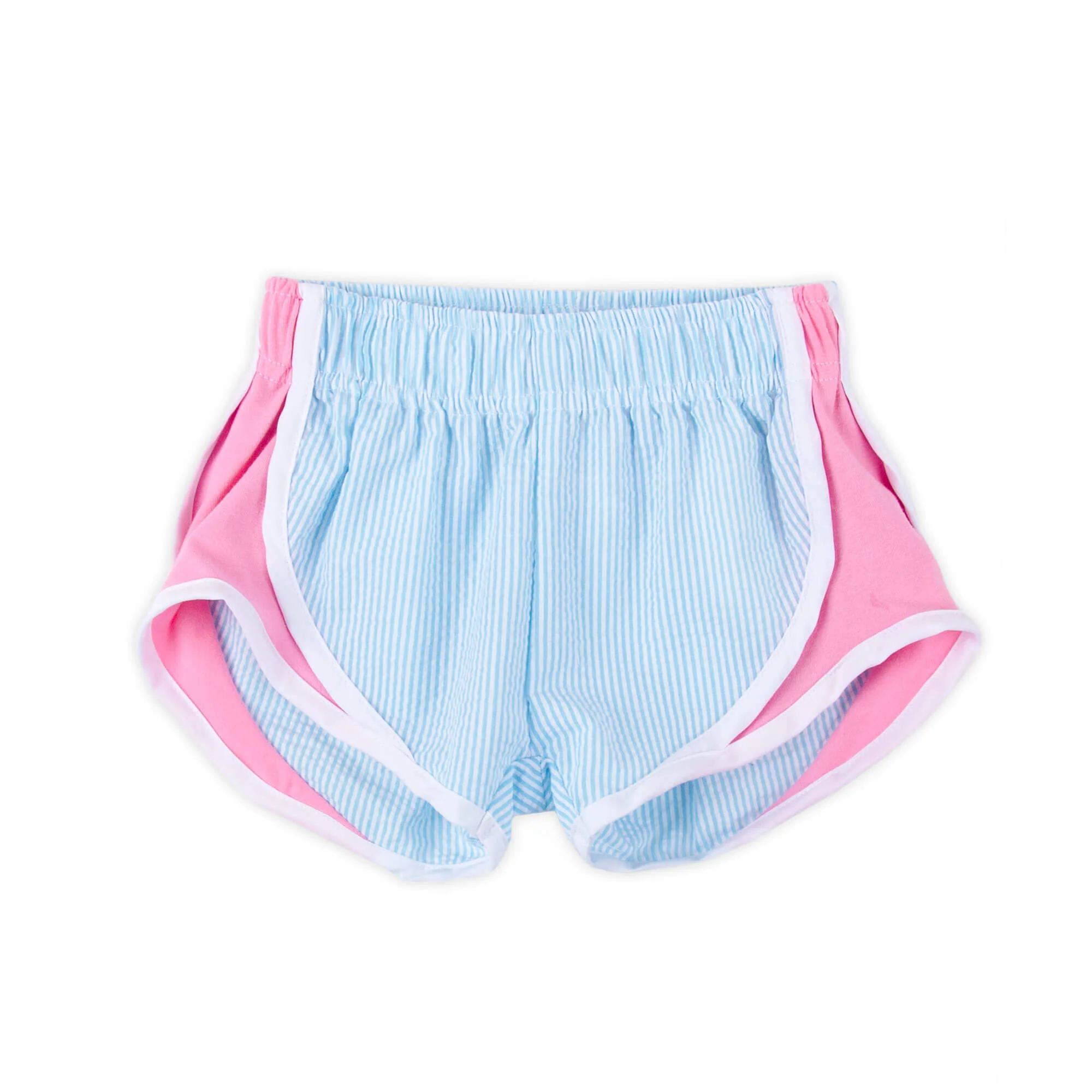 Girls Gingham Active Shorts - Image 7