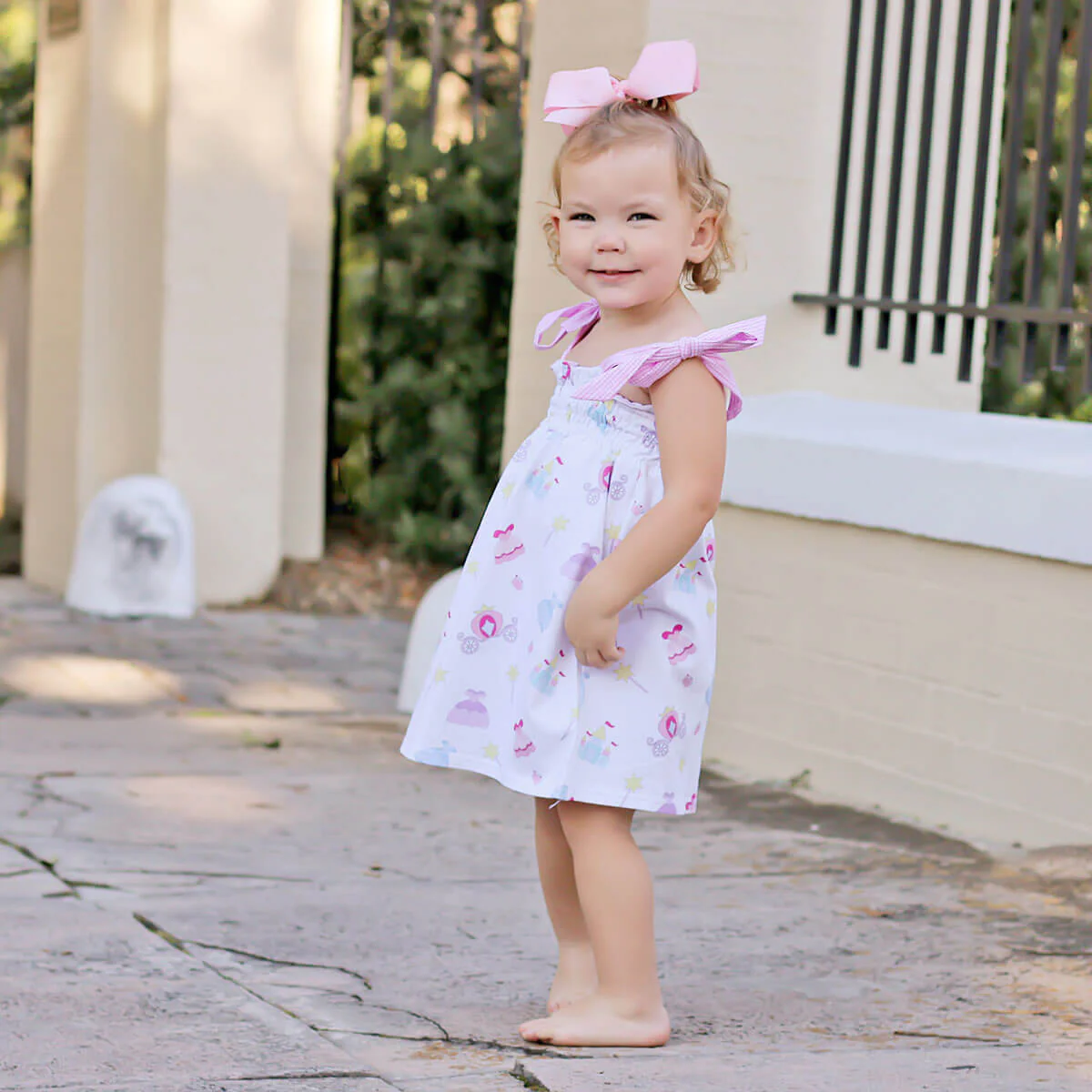 Fairytale Princess Print Aurora Dress - Image 4