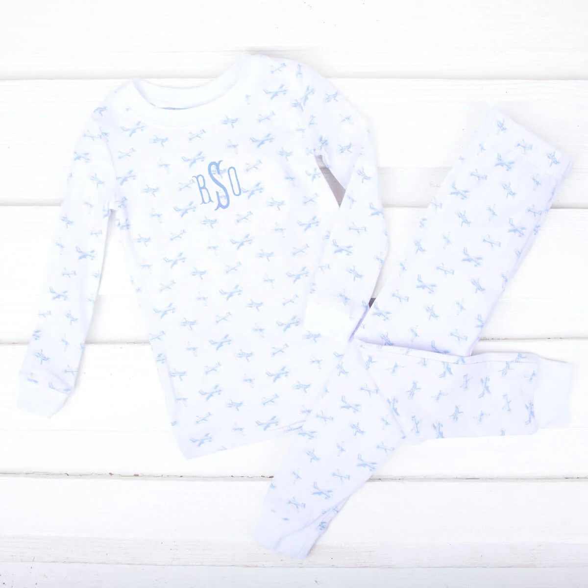 Airplane Print Pajamas - Image 3