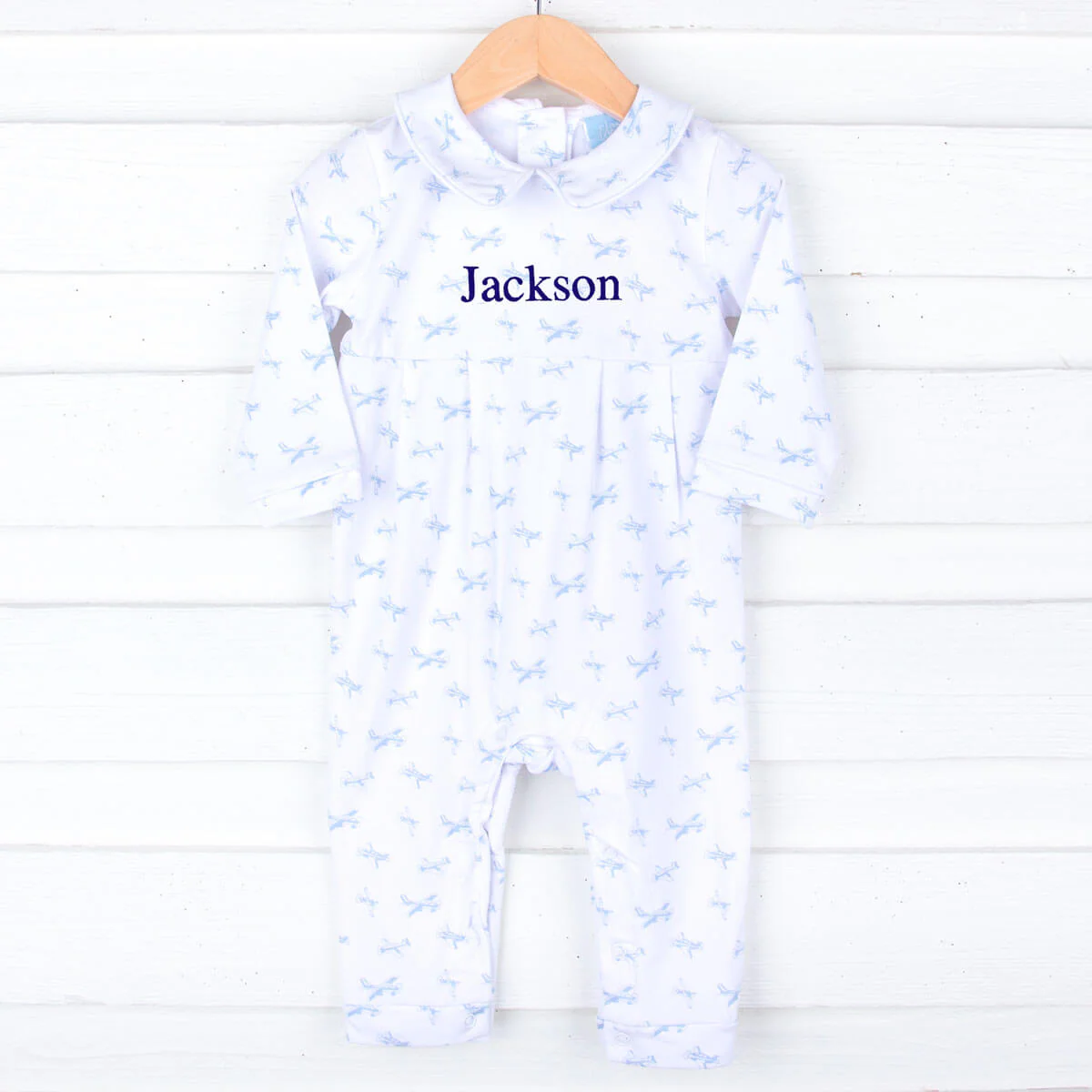 Airplane Print Romper - Image 3