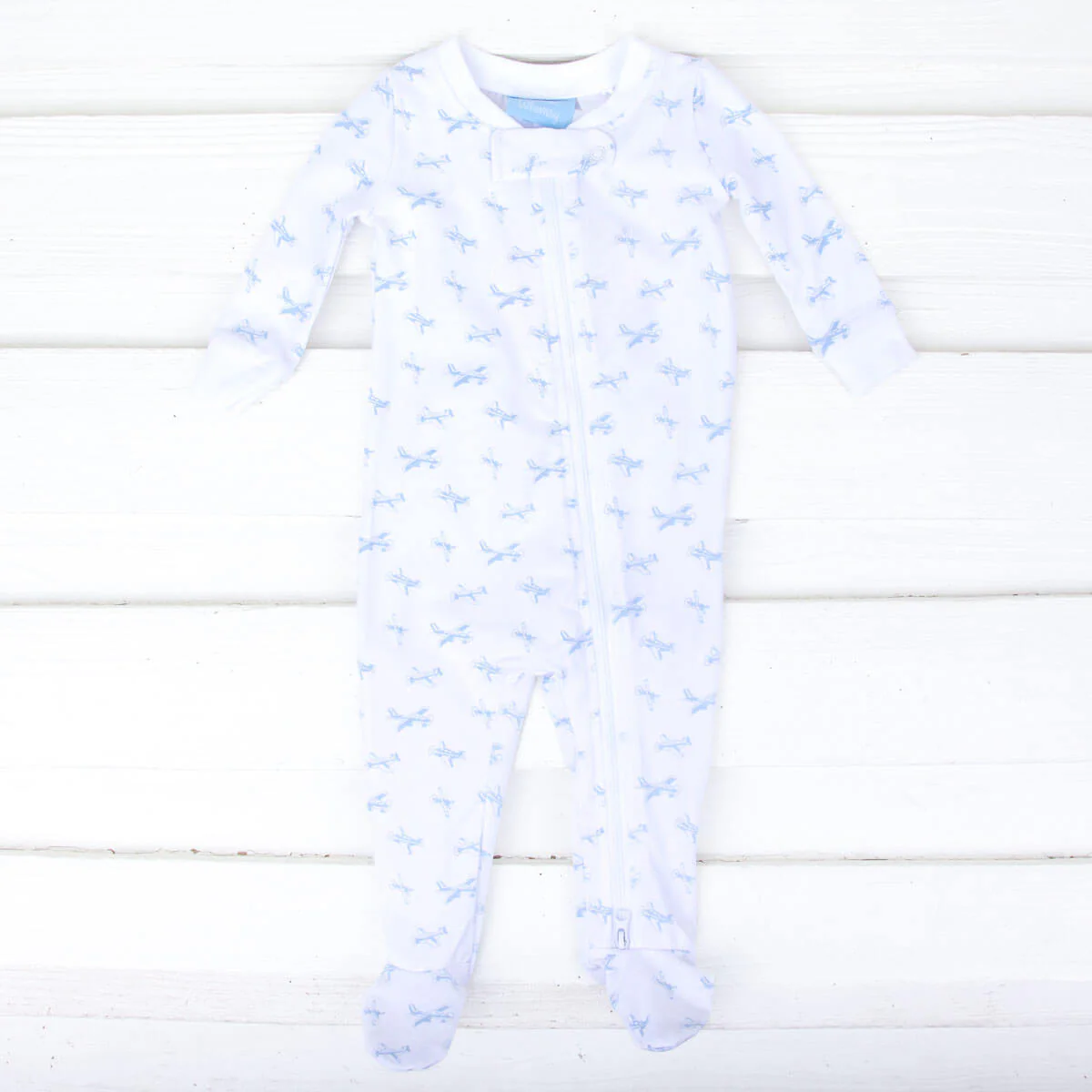 Airplane Print Zip Sleeper - Image 3