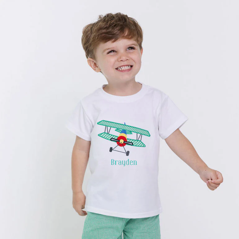 Airplane White Short Sleeve Shirt - Image 2