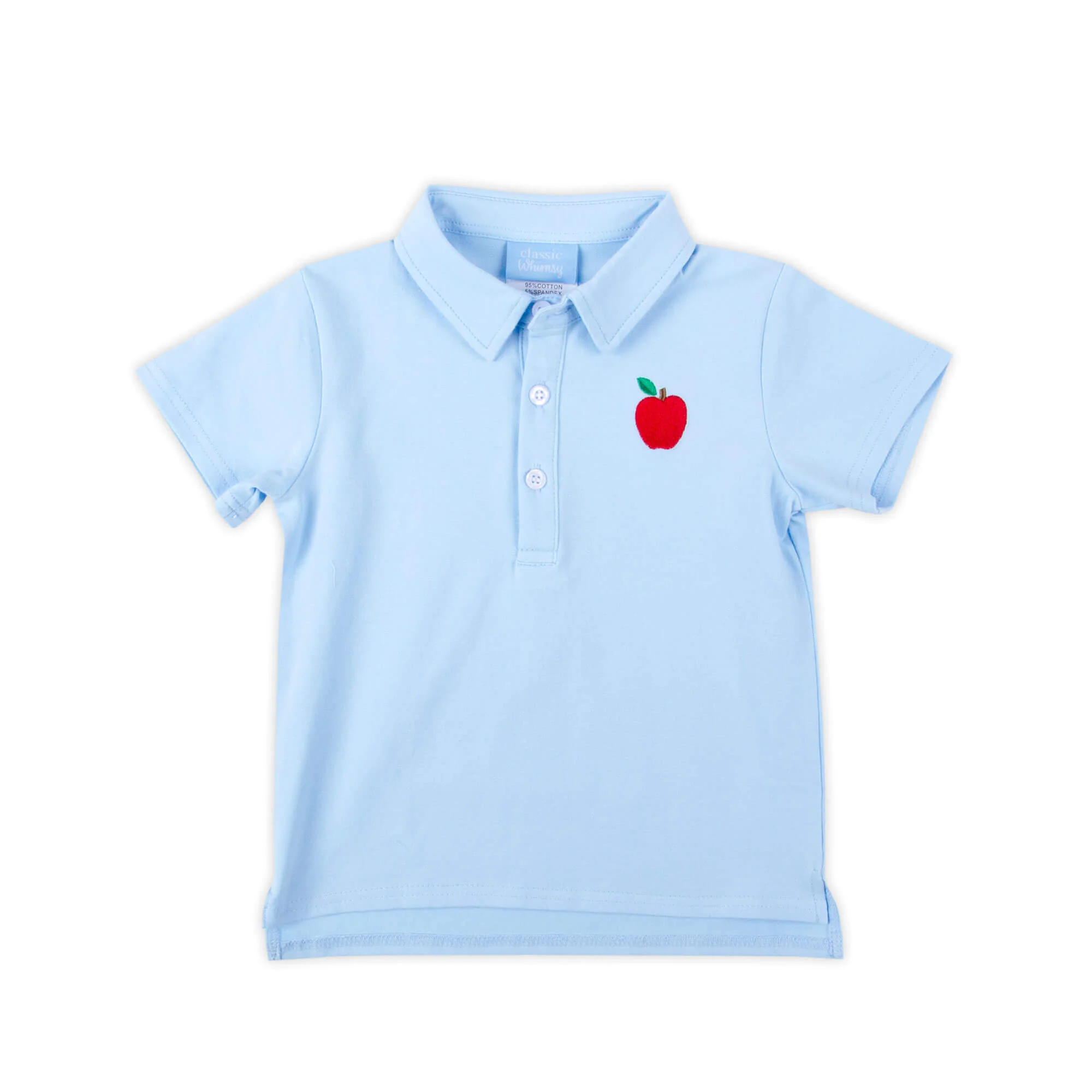 Apple Light Blue Polo - Image 2