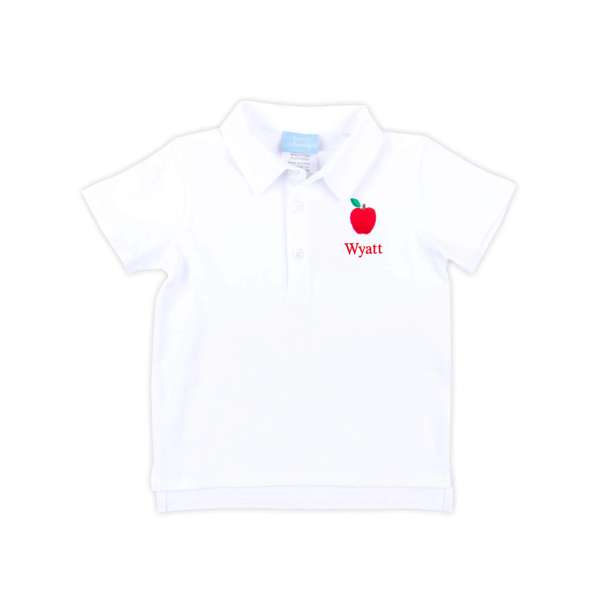 Apple White Polo - Image 2