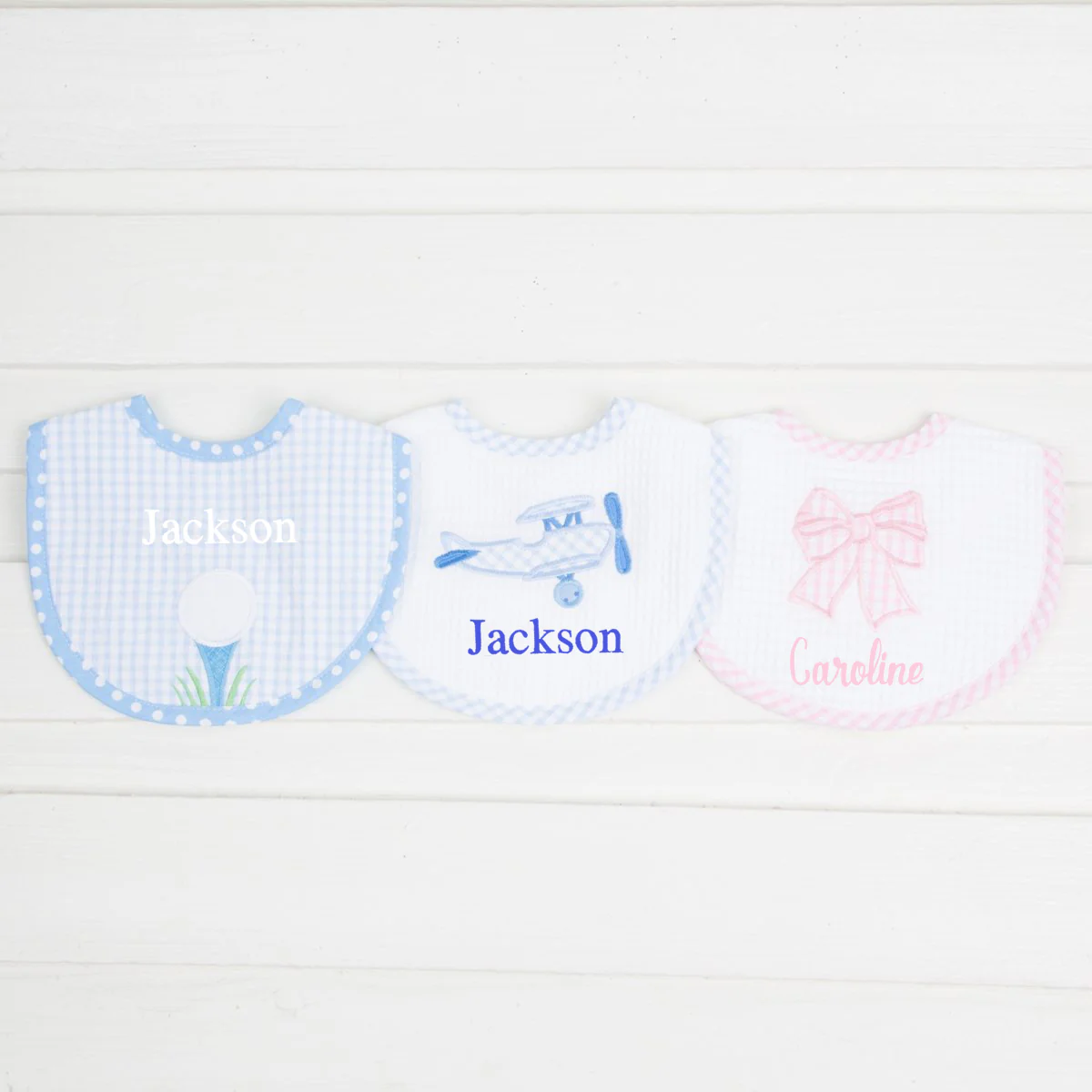 Applique Round Bib - Image 3