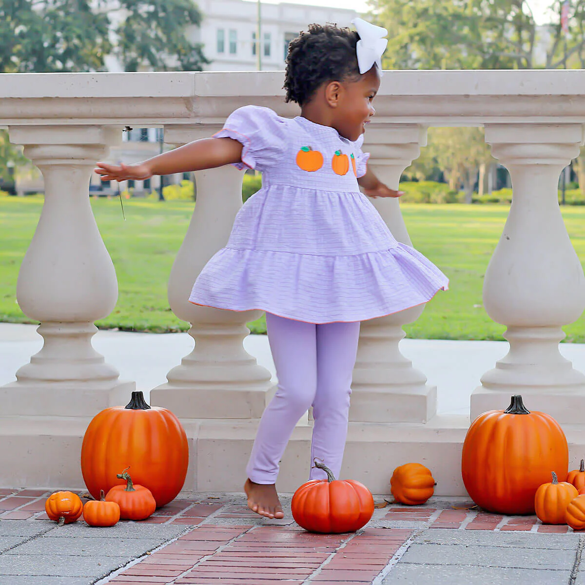 Autumn Splendor Lavender Callie Legging Set - Image 3