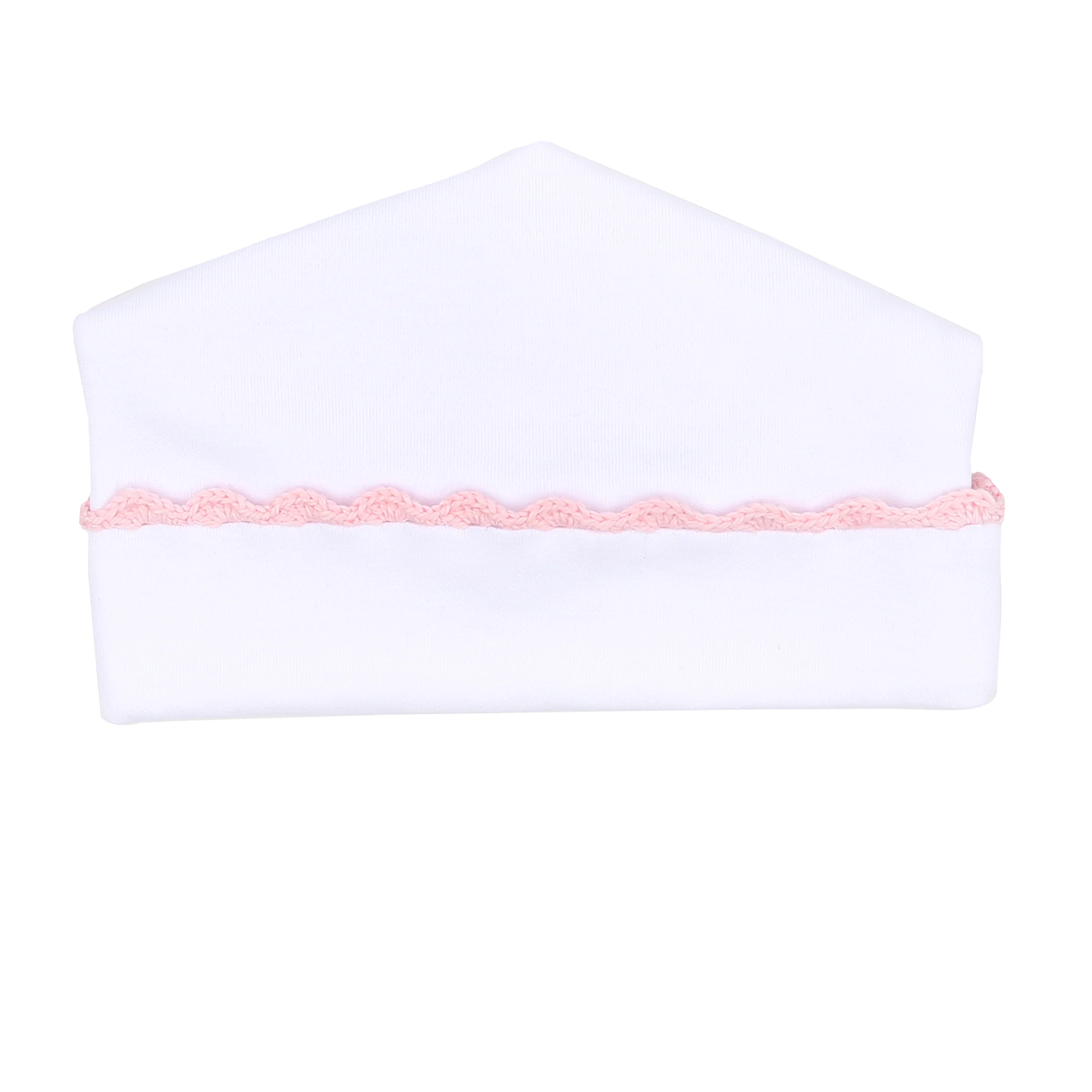 Baby Joy Hat with Crochet Trim - Image 3