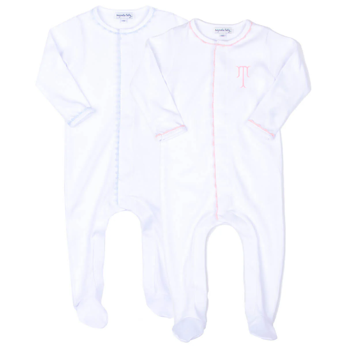 Baby Joy Footie with Crochet Trim - Image 7