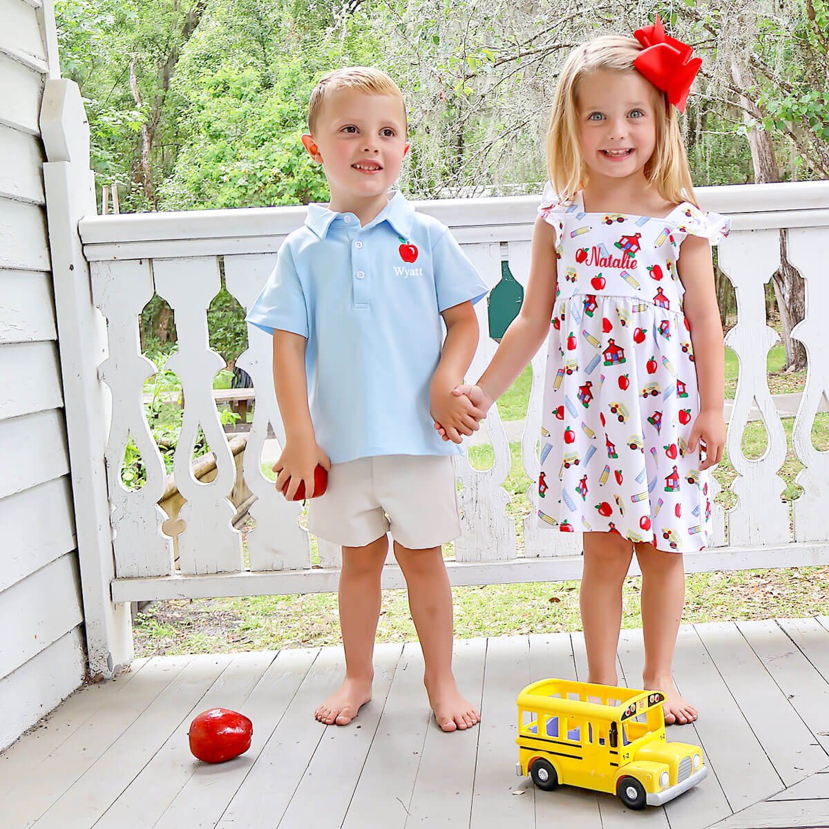 Back To School Print Amy Dress - Image 3