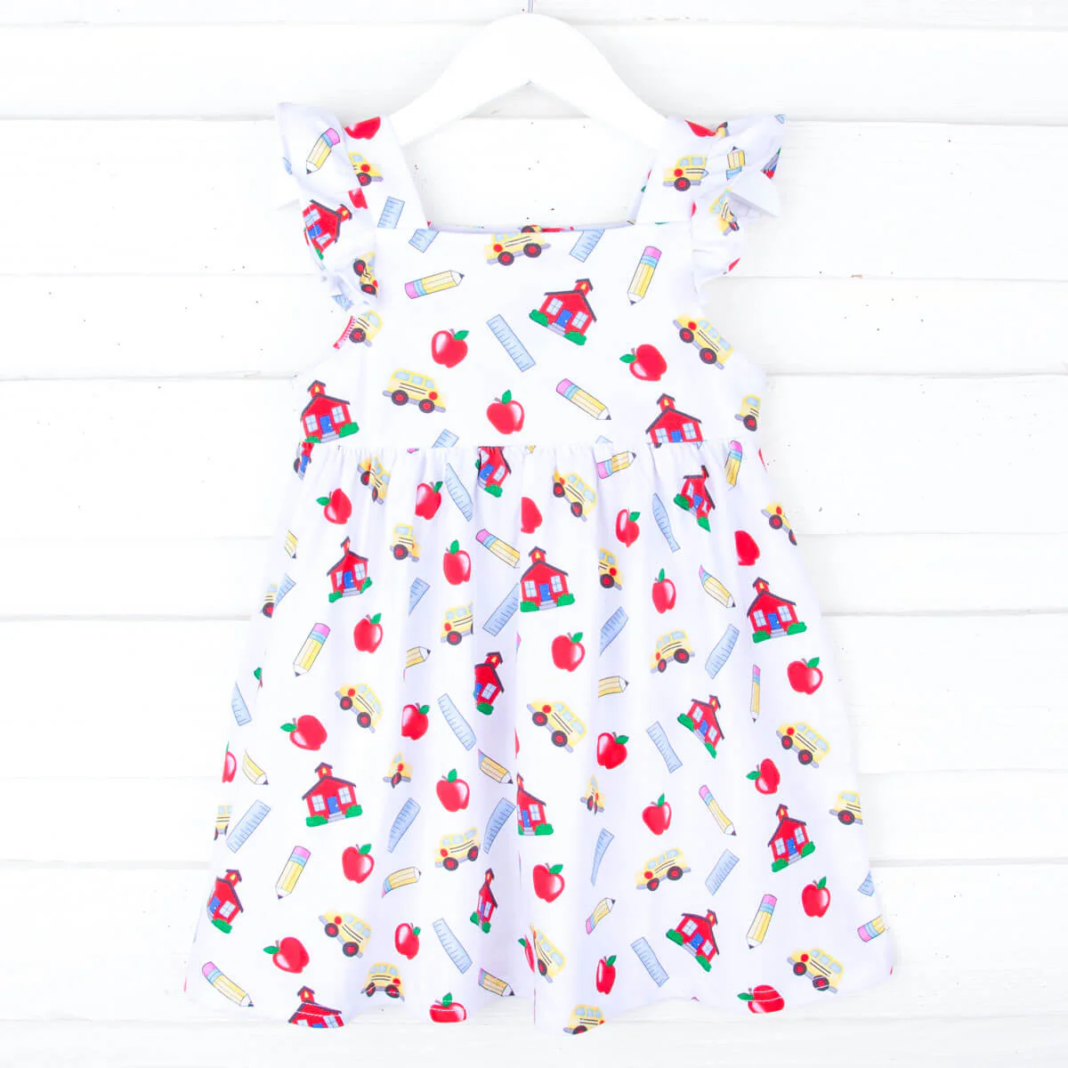 Back To School Print Amy Dress - Image 4