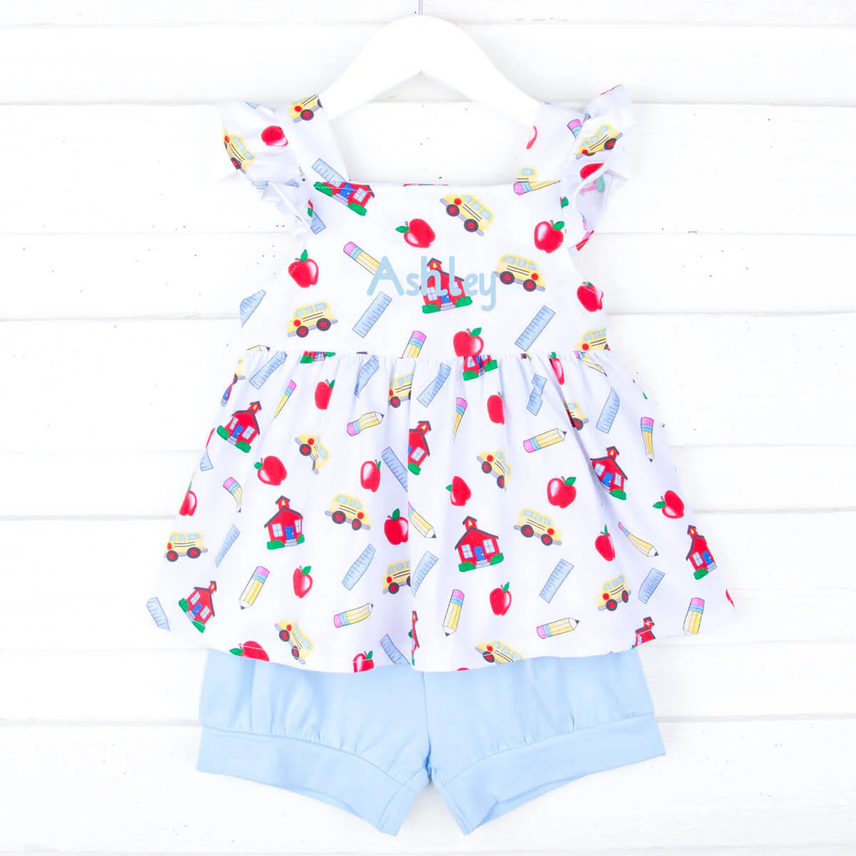 Back To School Print Amy Short Set - Image 2