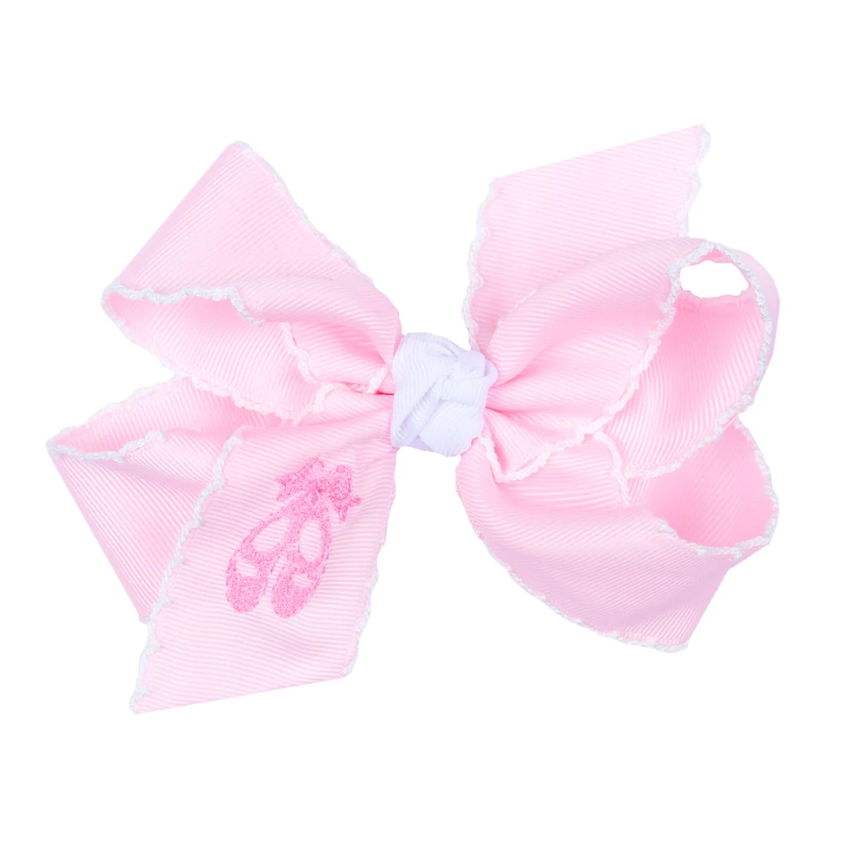Ballet Slippers Embroidered Knotted Bow - Image 3