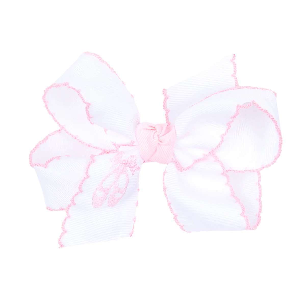 Ballet Slippers Embroidered Knotted Bow - Image 5