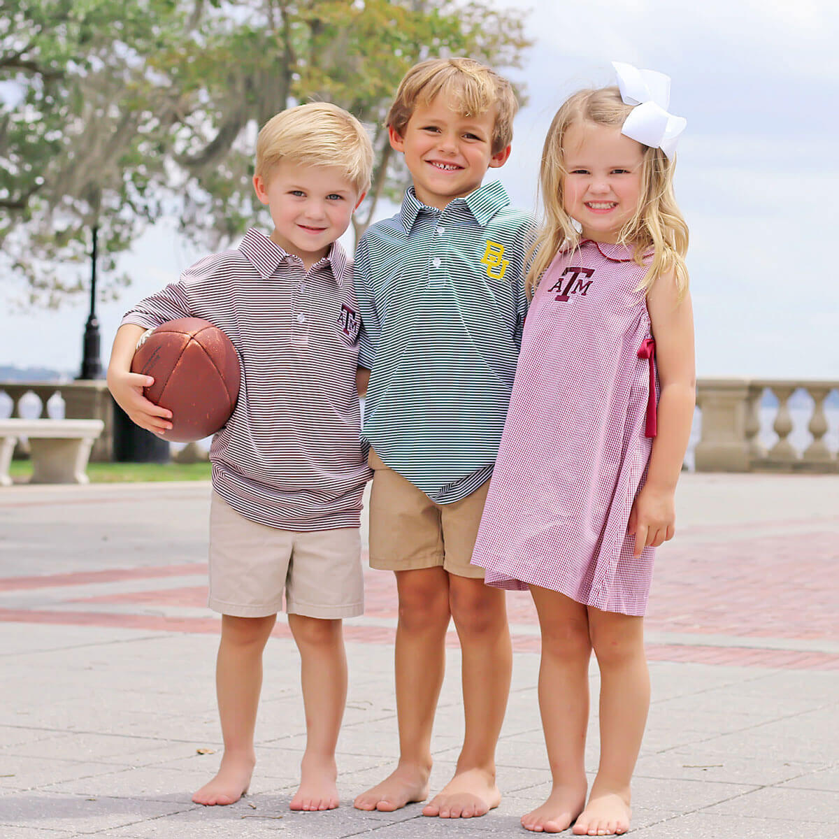 Baylor Embroidered Hunter Green Performance Polo - Image 6