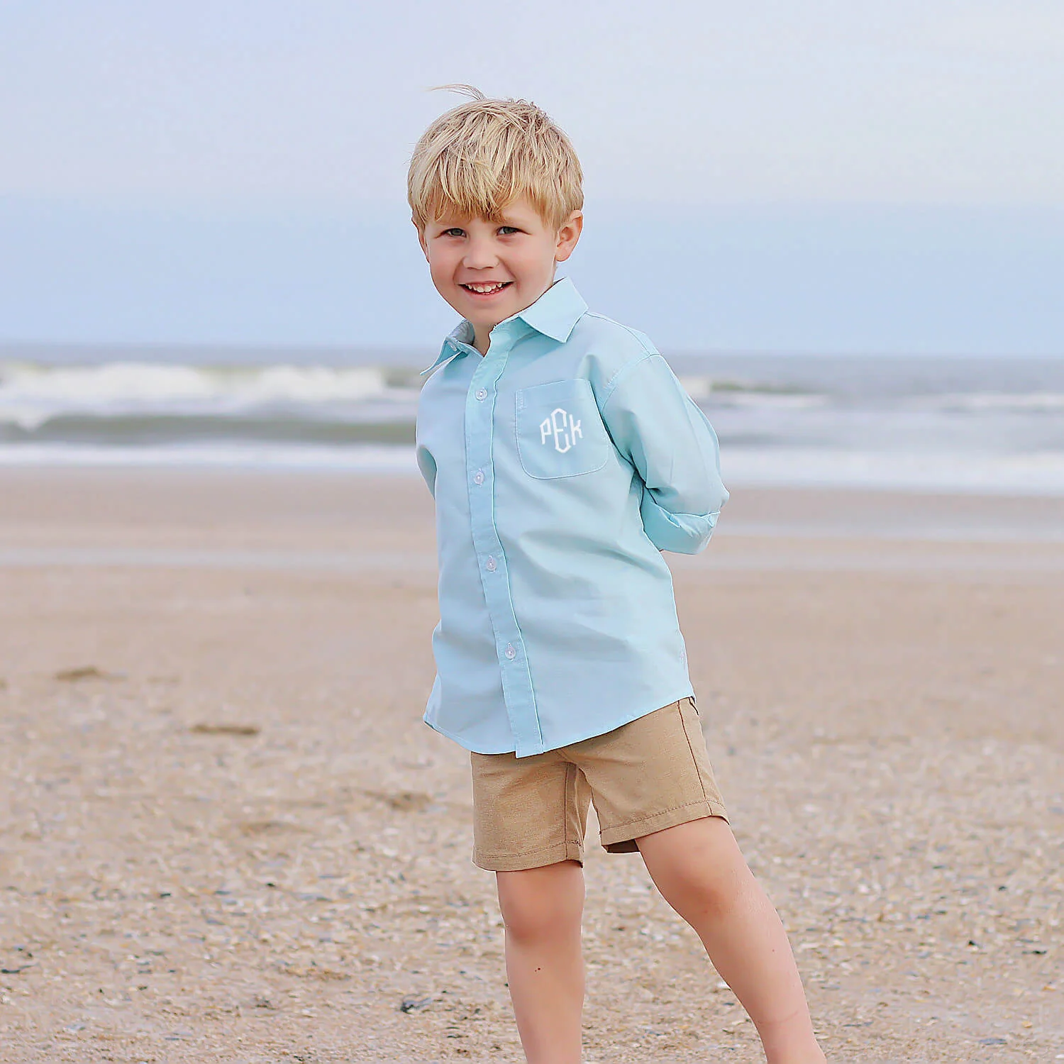 Mint Button Down Shirt - Image 3