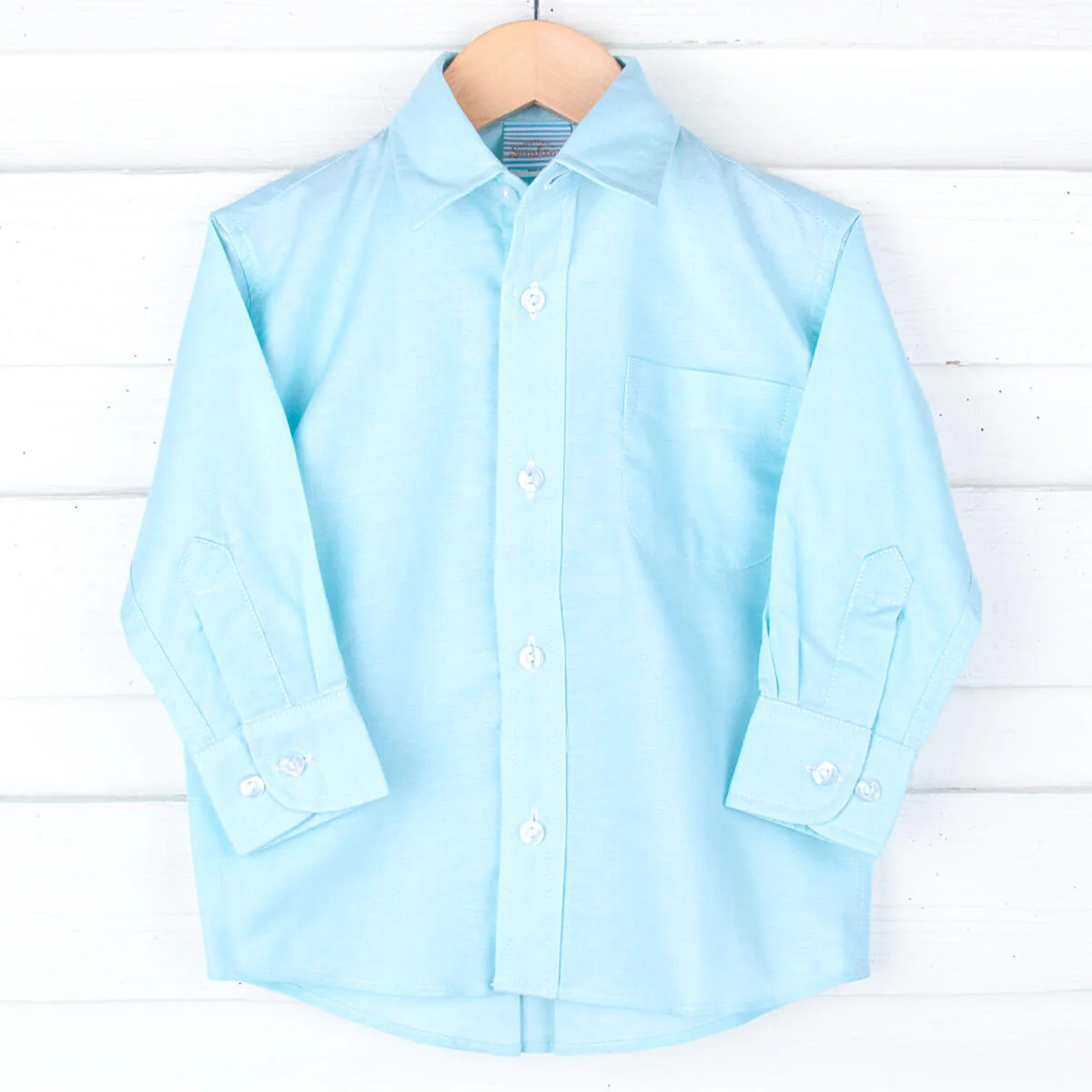 Mint Button Down Shirt - Image 4