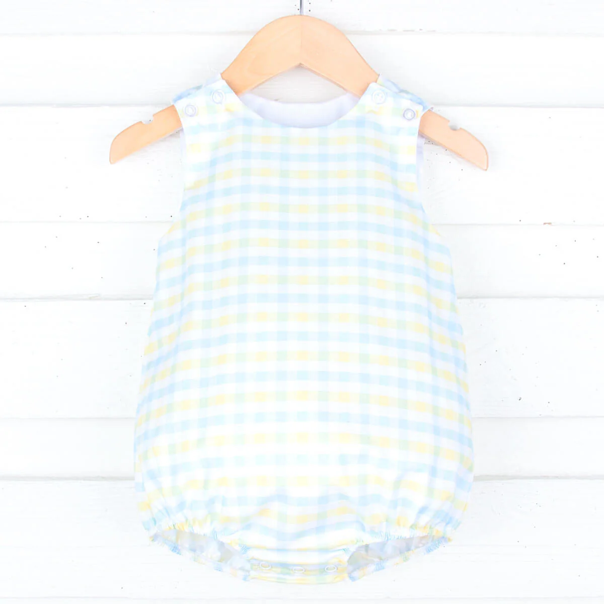 Beautiful Blue Gingham Bubble - Image 2