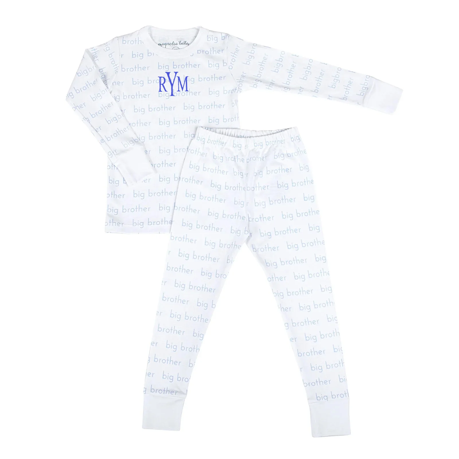 Big Brother Printed Long Sleeve Pajamas - Image 3