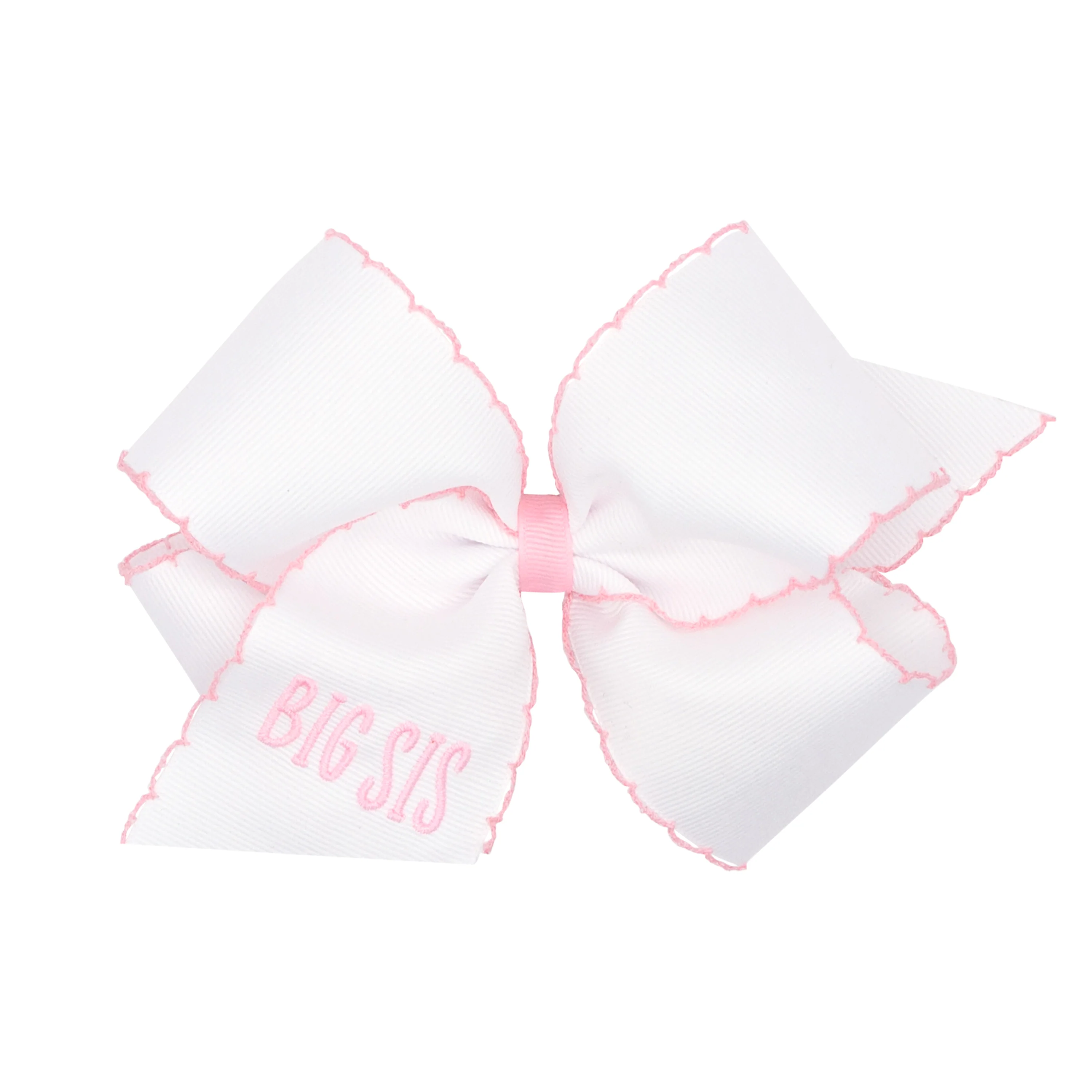 Big Sis Embroidered Moonstitch Bow - Image 2