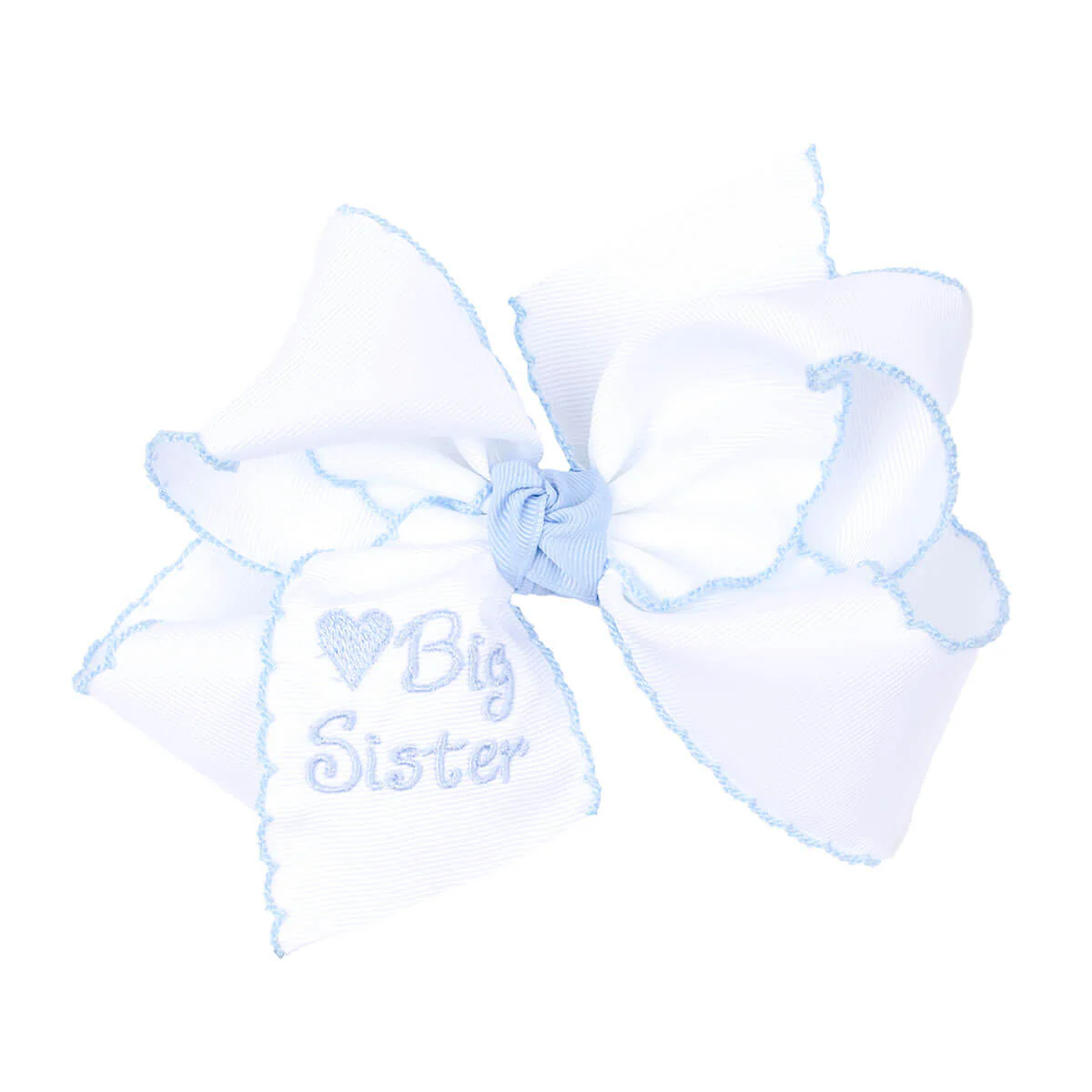Big Sister Embroidered King Knotted Bow - Image 2