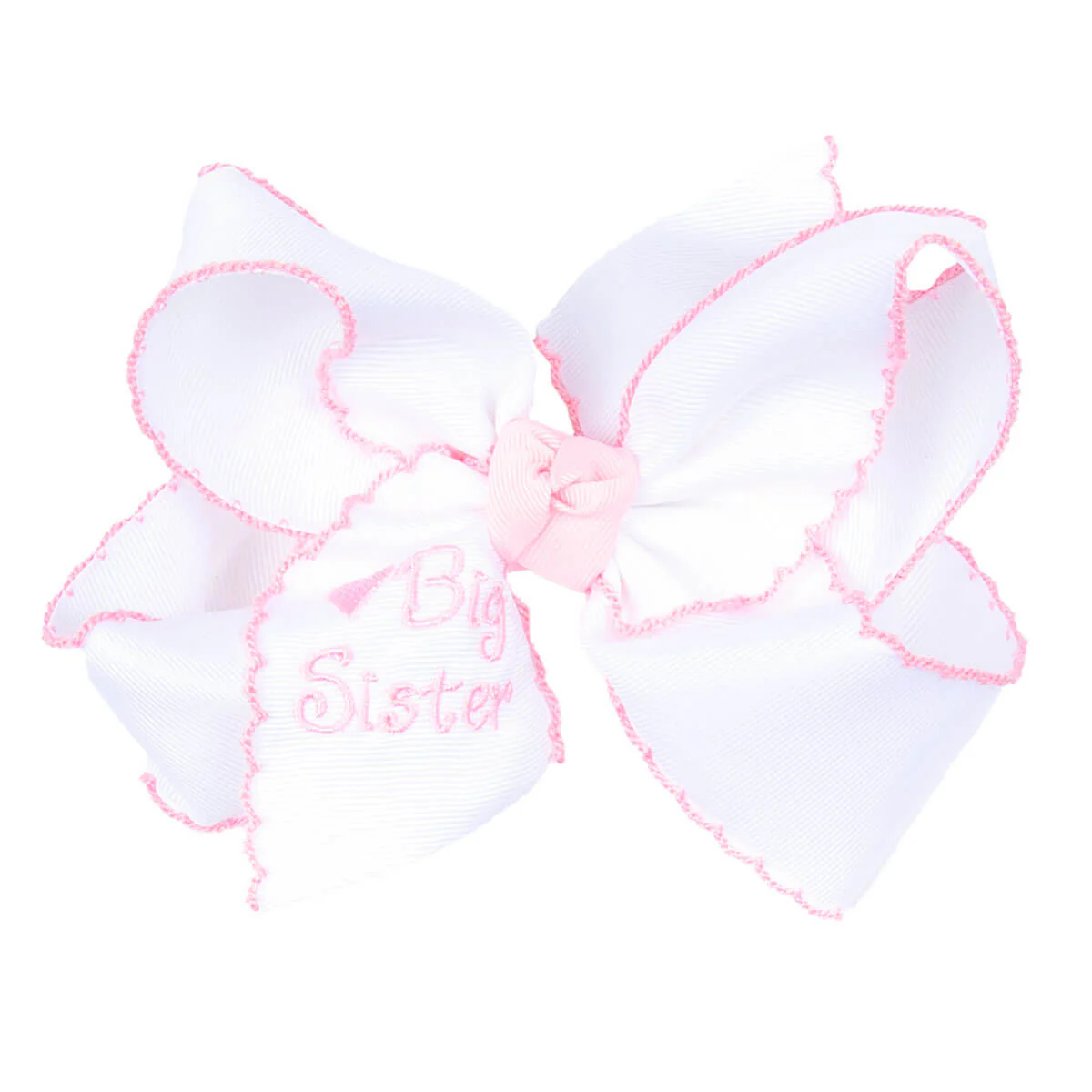 Big Sister Embroidered King Knotted Bow - Image 3