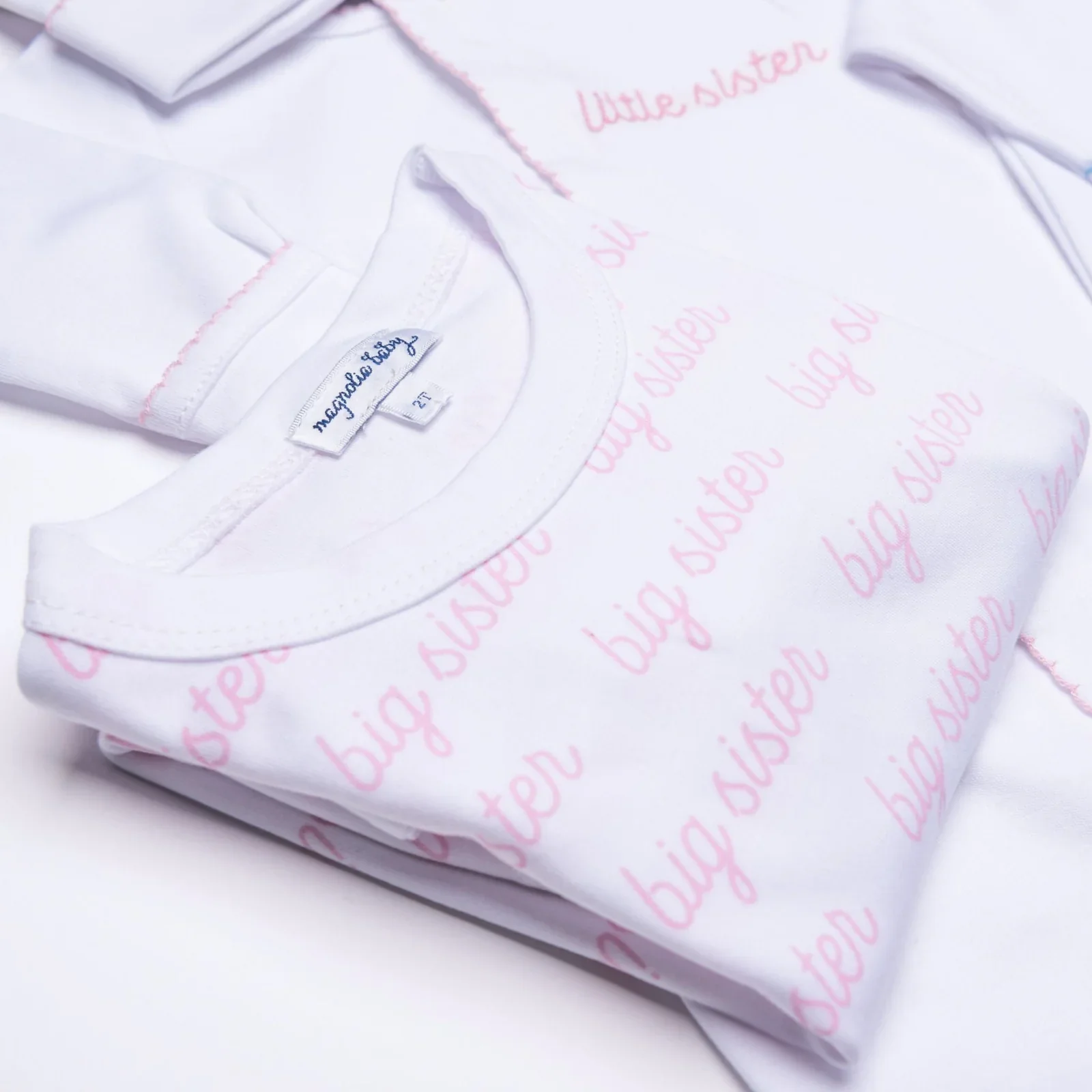 Big Sister Printed Long Sleeve Pajamas - Image 2