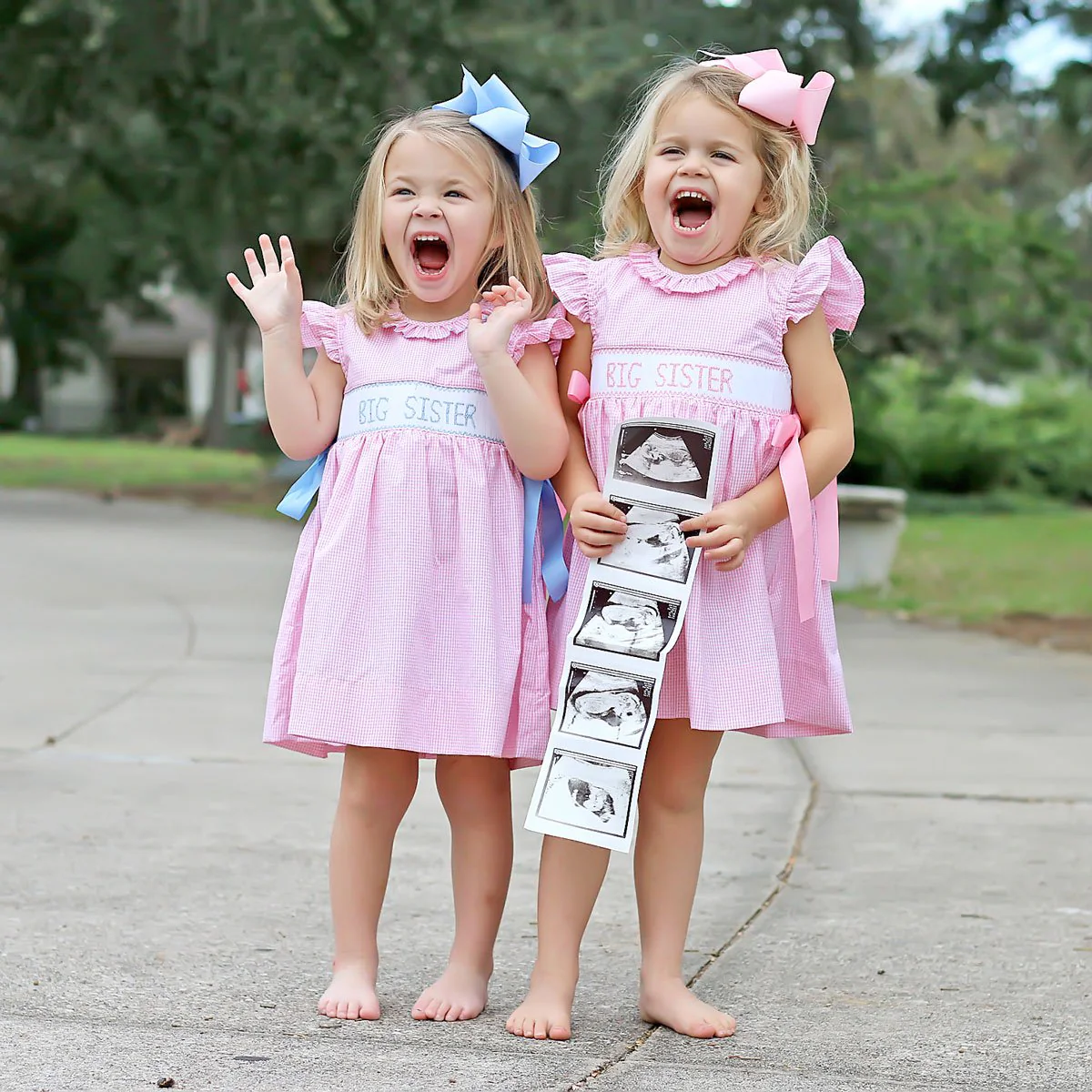 Big Sister Blue Ribbon Beverly Dress - Image 4