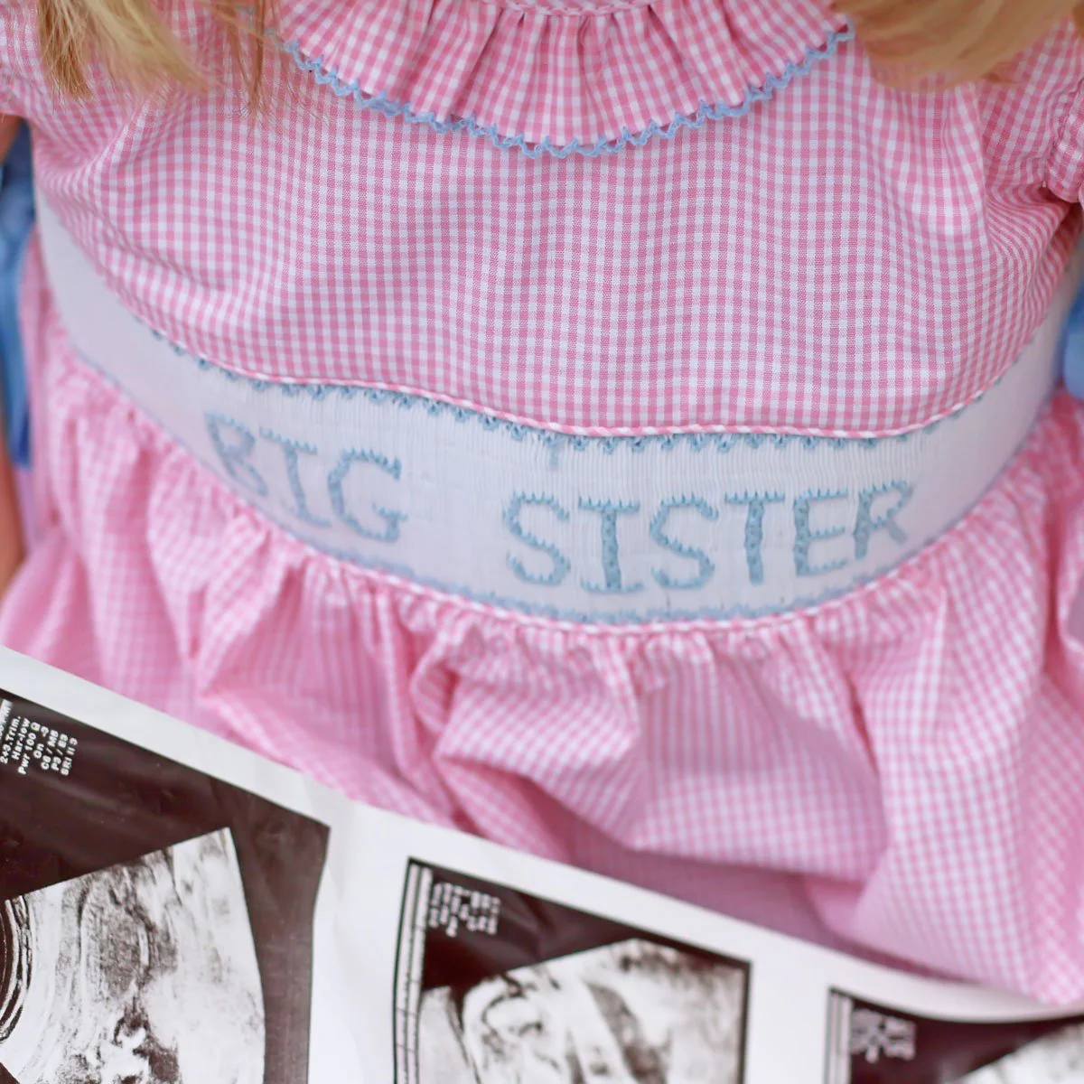 Big Sister Blue Ribbon Beverly Dress - Image 6