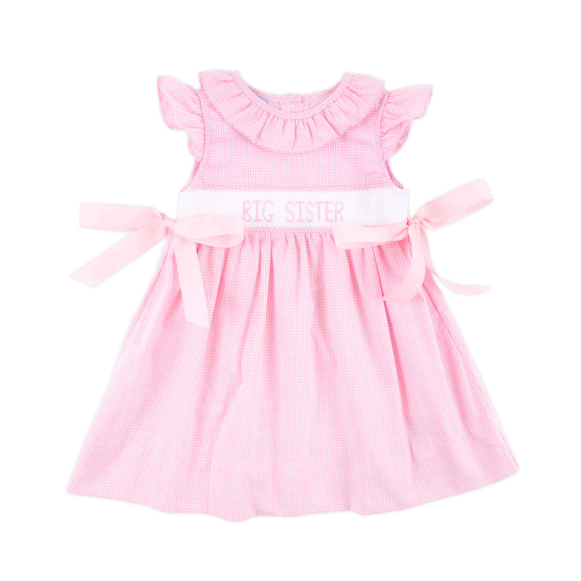 Big Sister Pink Ribbon Beverly Dress - Image 2