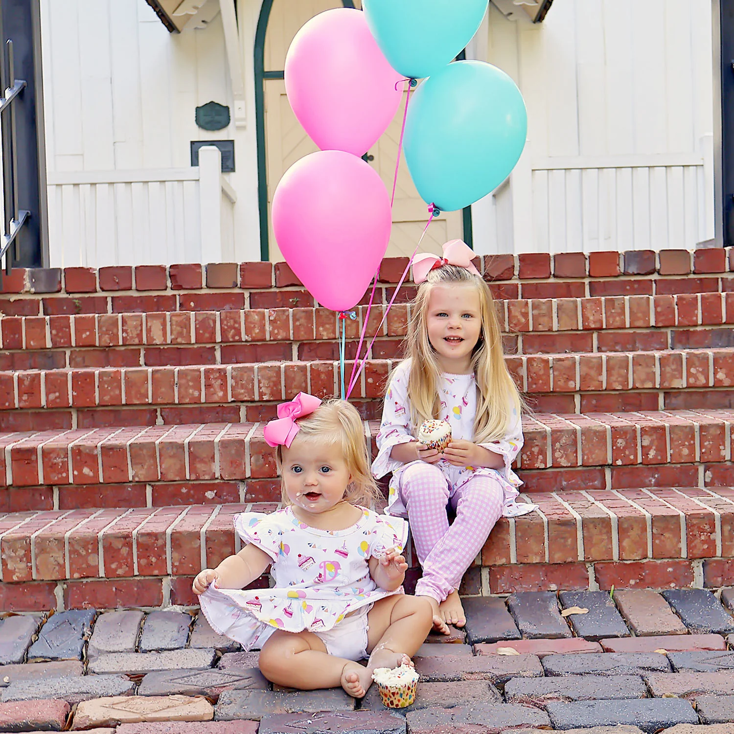 Birthday Cake Long Sleeve Milly Legging Set - Image 3