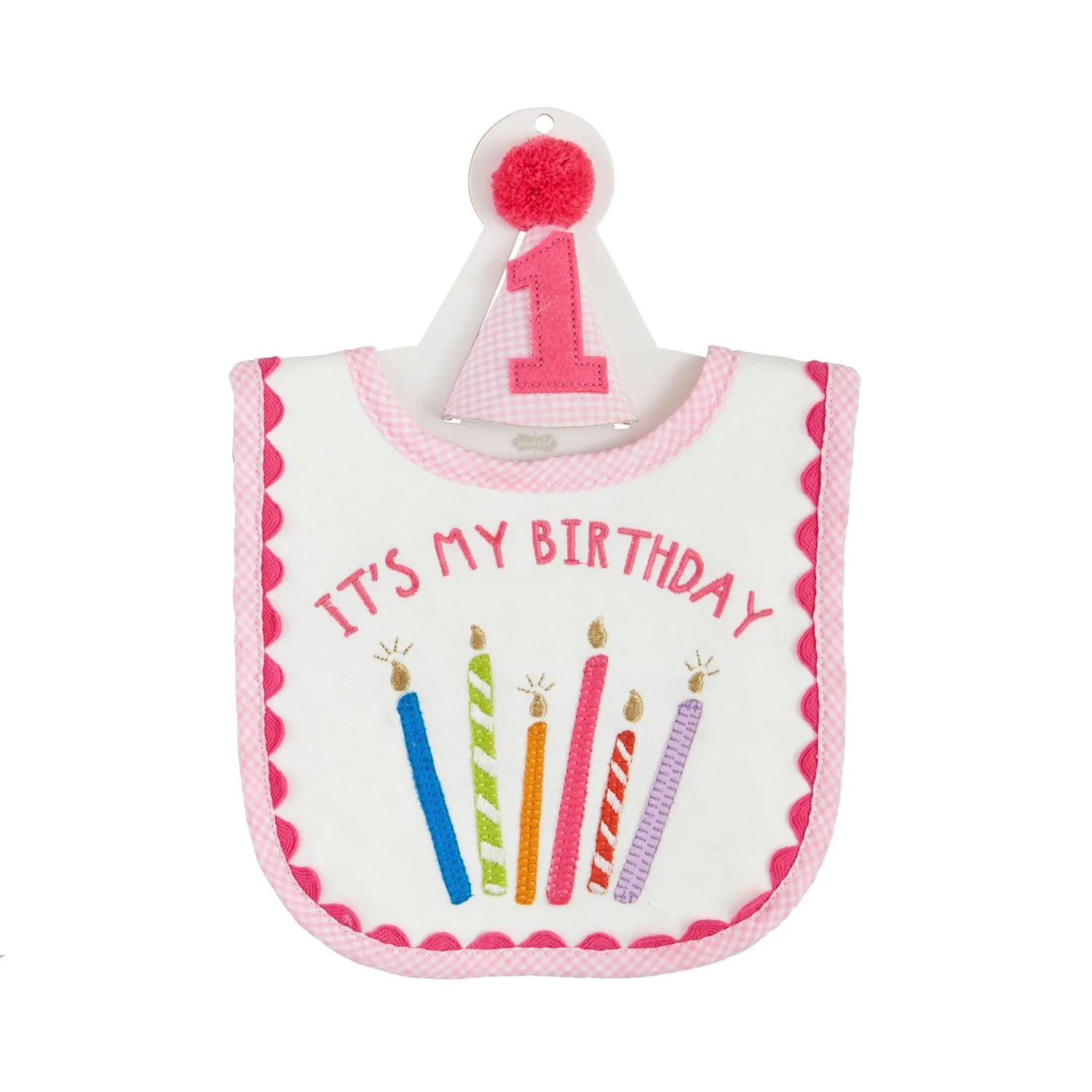 Birthday Cake Smashing Bib Set - Image 3