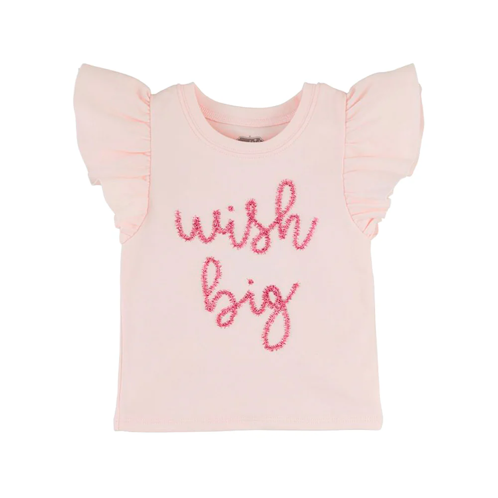 Birthday Flutter Sleeve Knit Shirt - Image 3