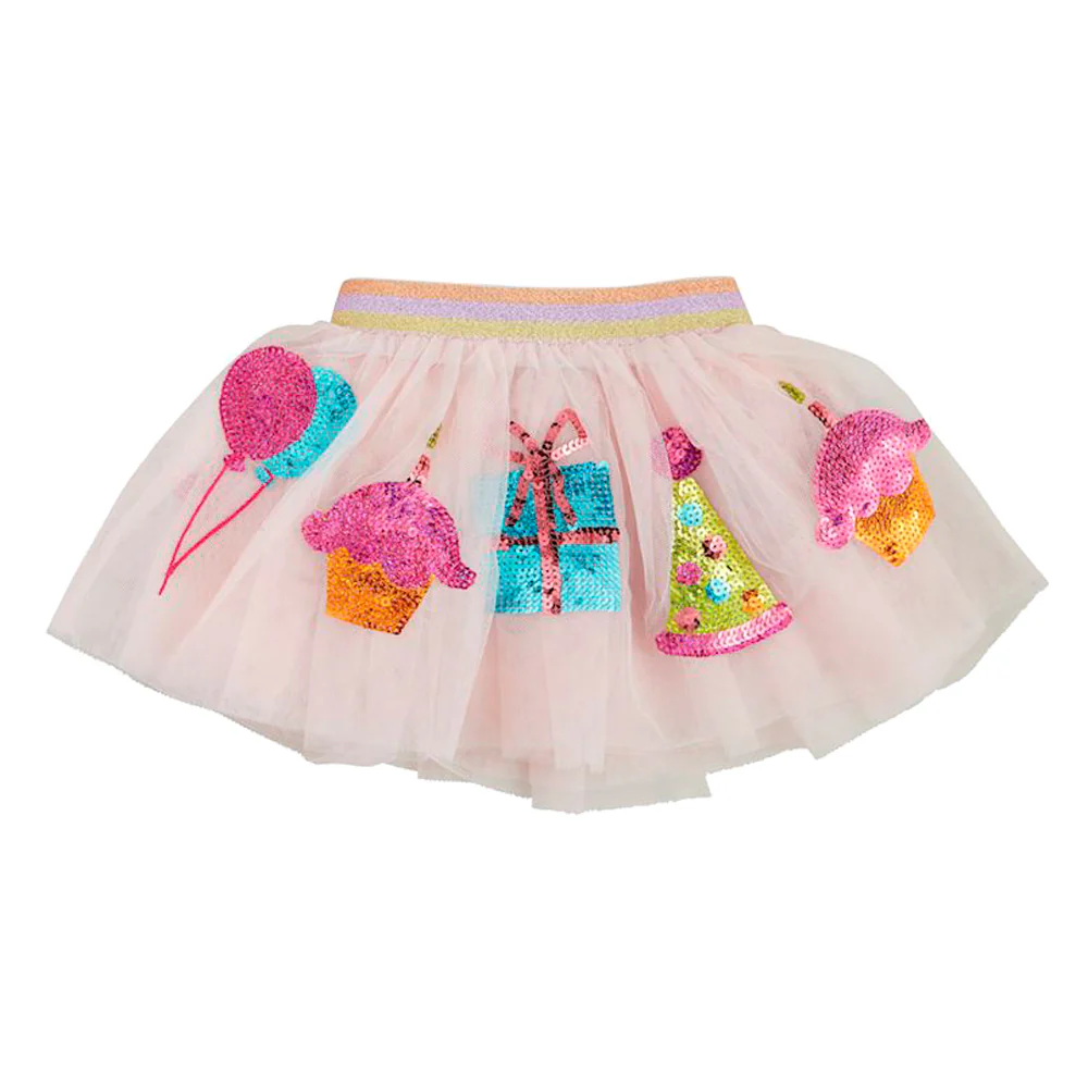 Birthday Sequin Tutu Skirt - Image 3
