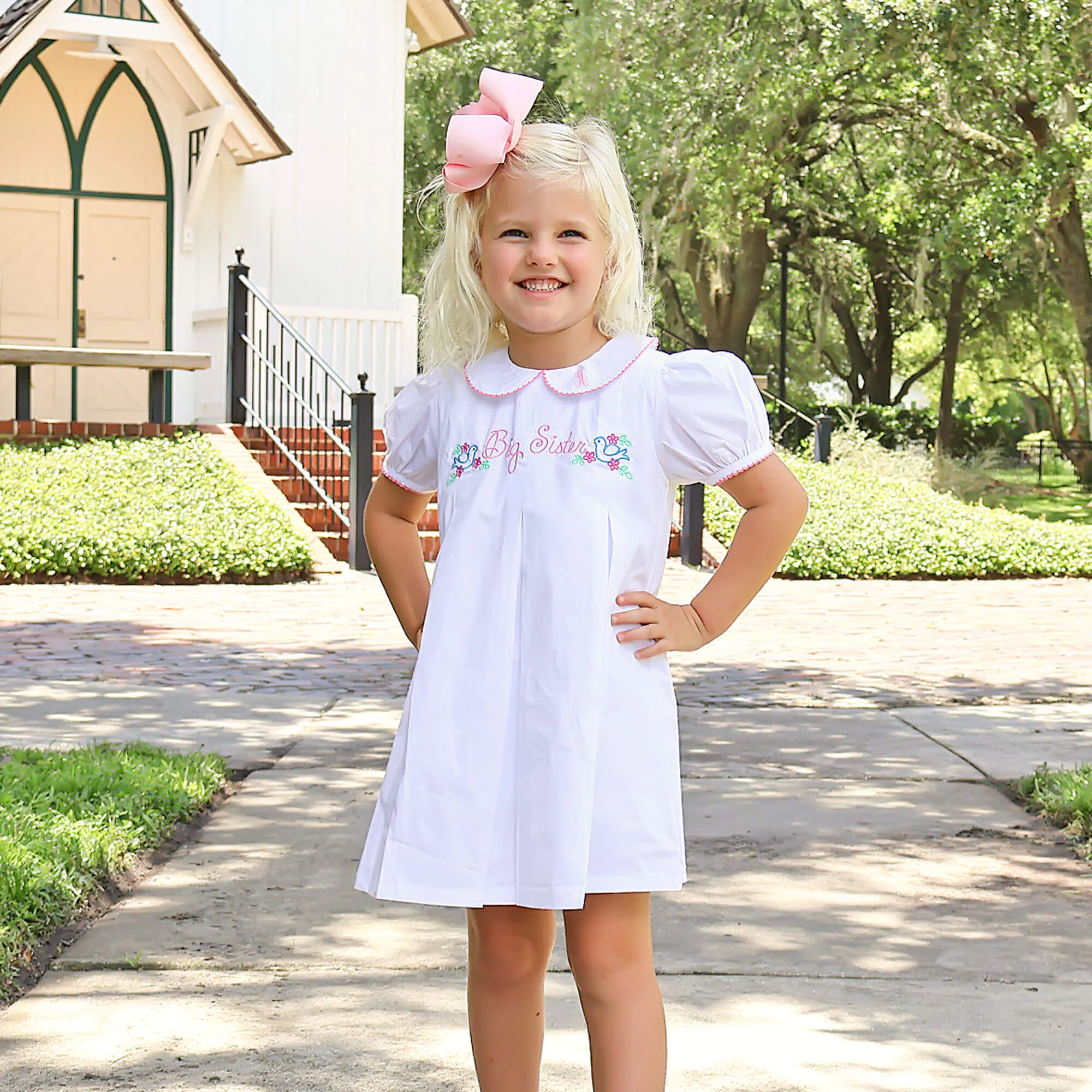 Big Sister Embroidered Molly Dress - Image 3