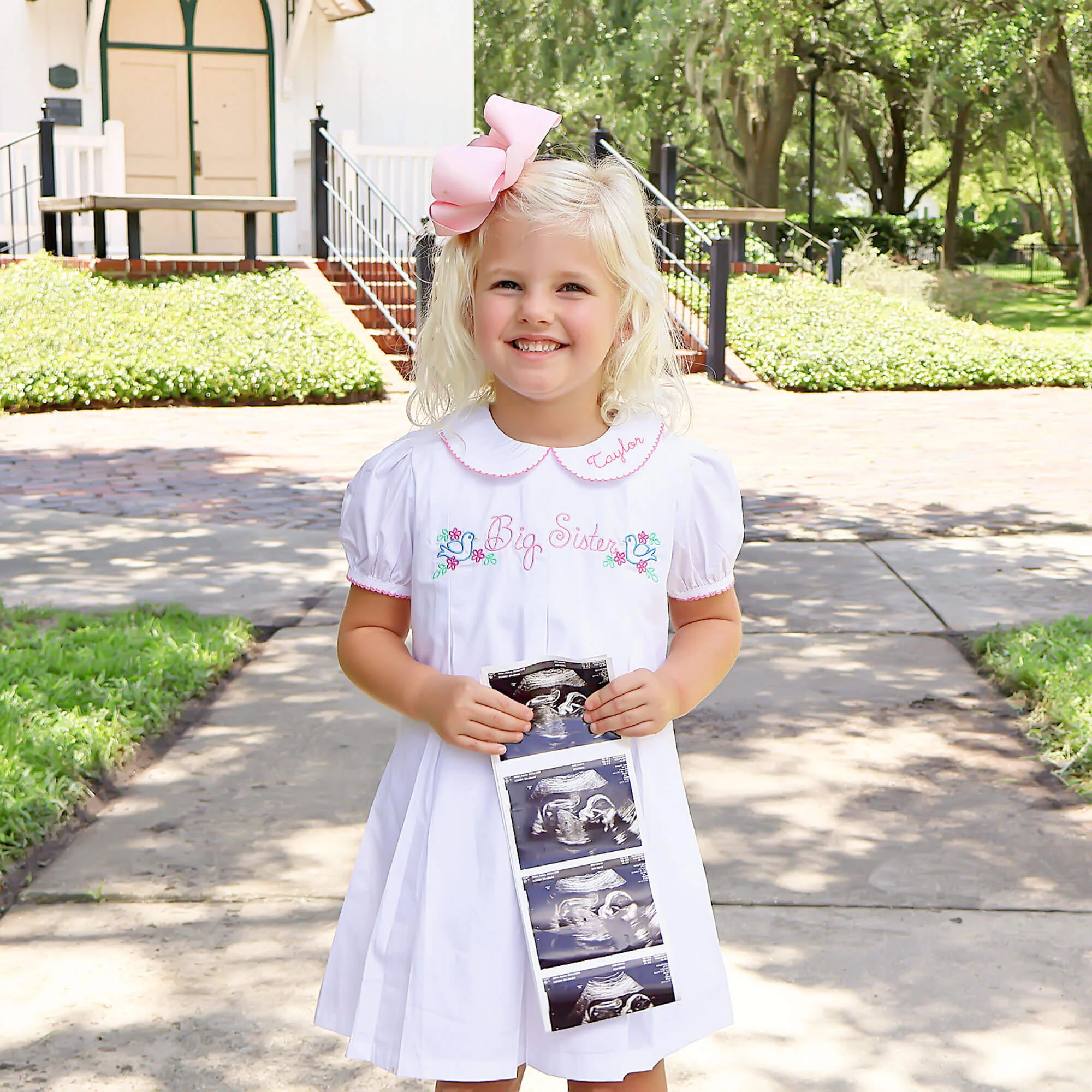 Big Sister Embroidered Molly Dress - Image 4