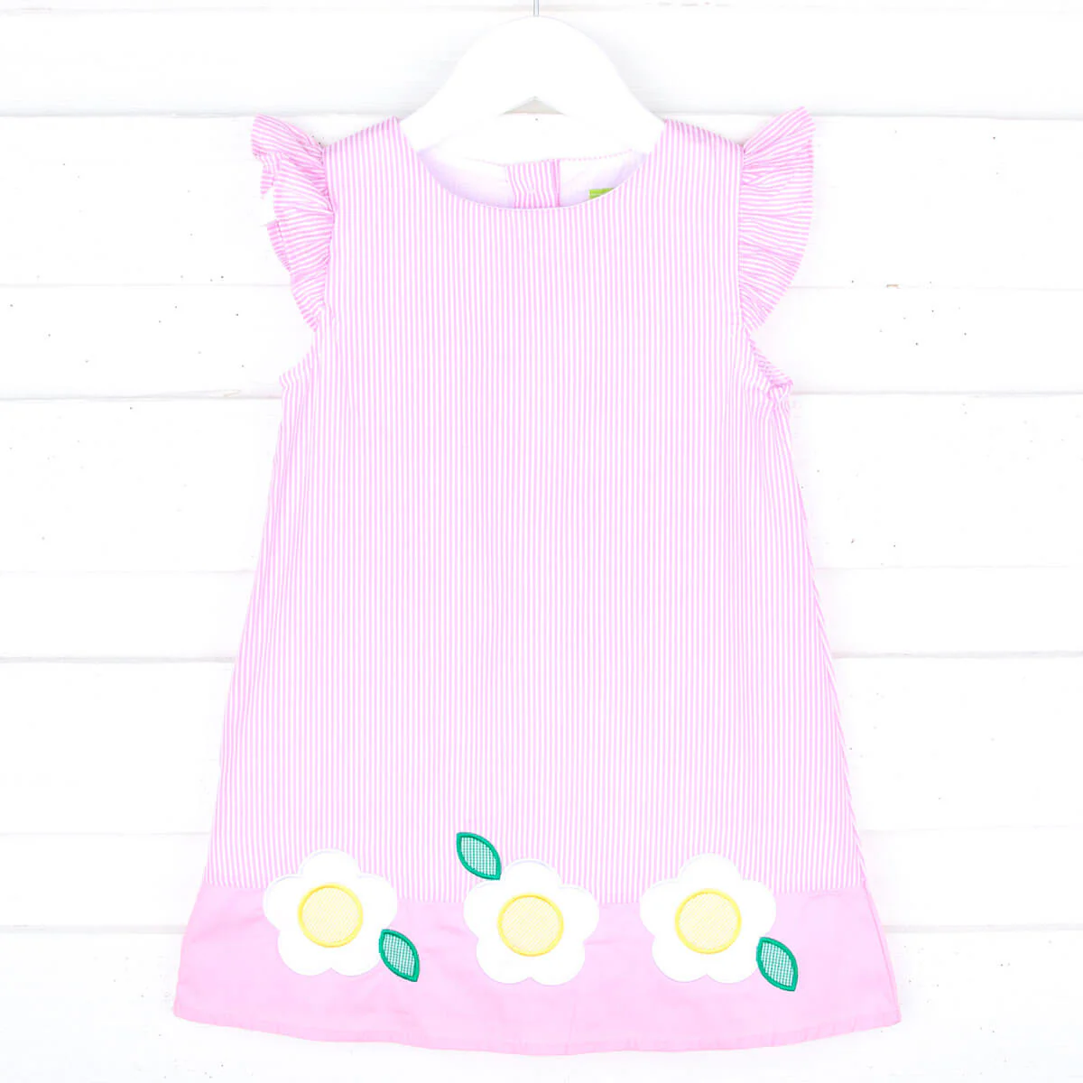 Blooming Daisy Pink Stripe Emery Dress - Image 2