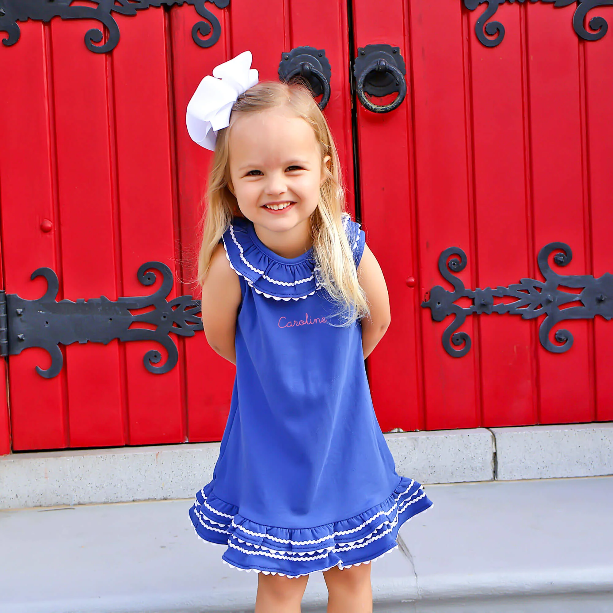 Blue Evie Dress - Image 3