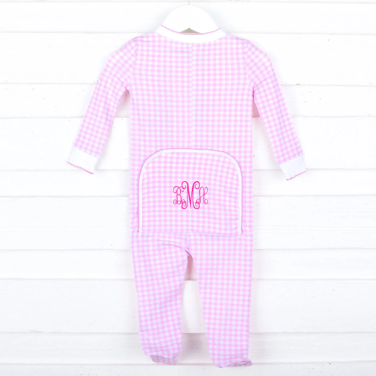 Gingham Zip Sleeper - Image 11