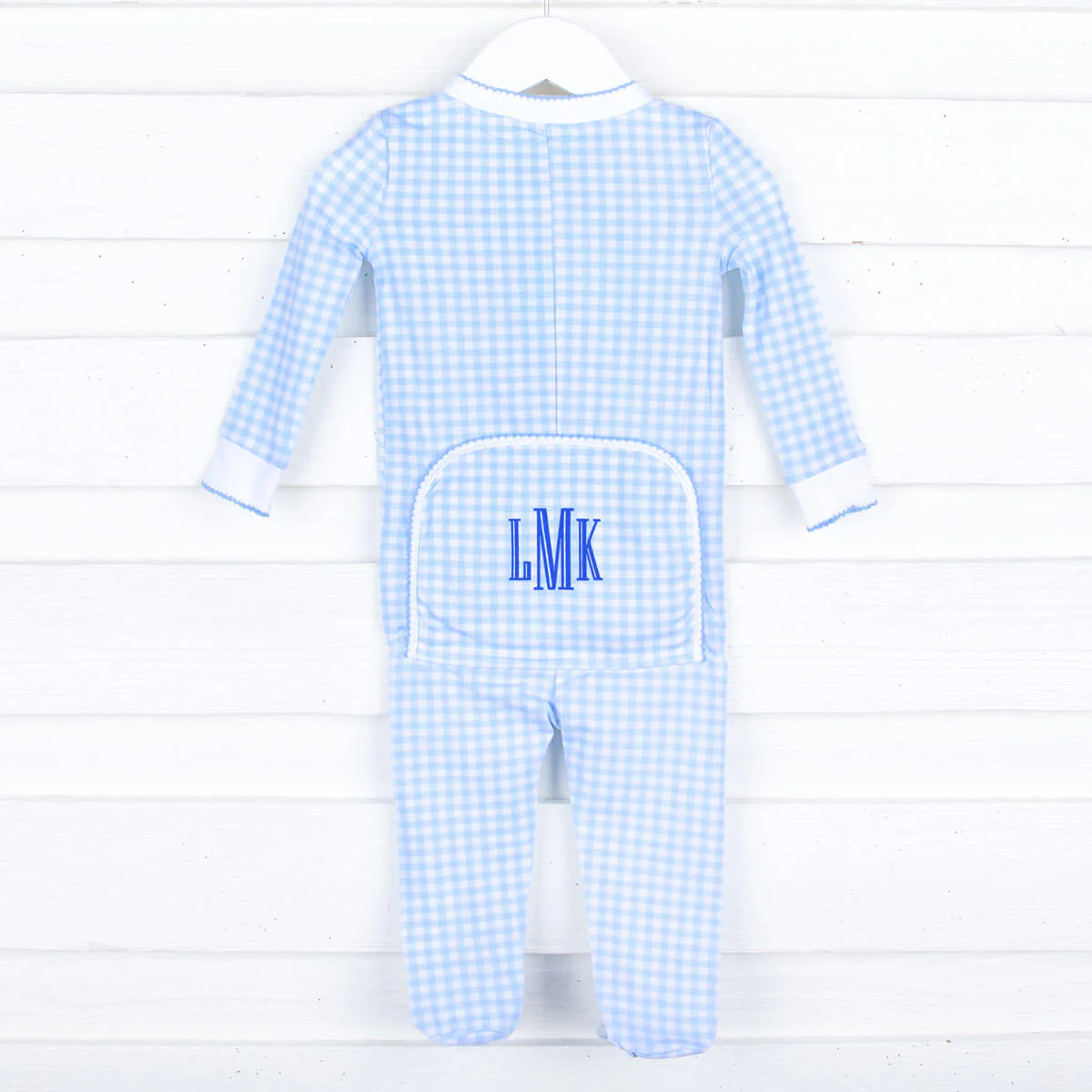 Gingham Zip Sleeper - Image 13