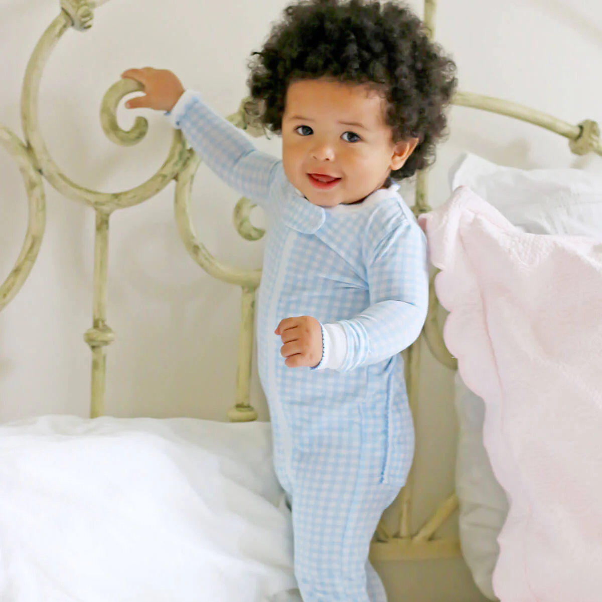 Gingham Zip Sleeper - Image 15