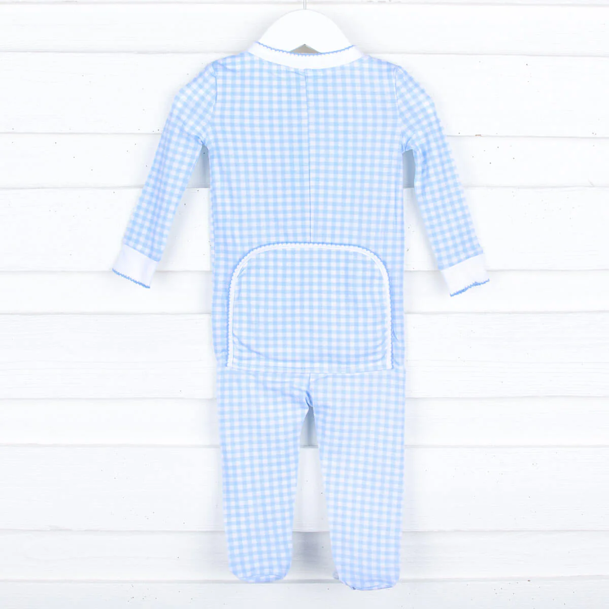 Gingham Zip Sleeper - Image 16
