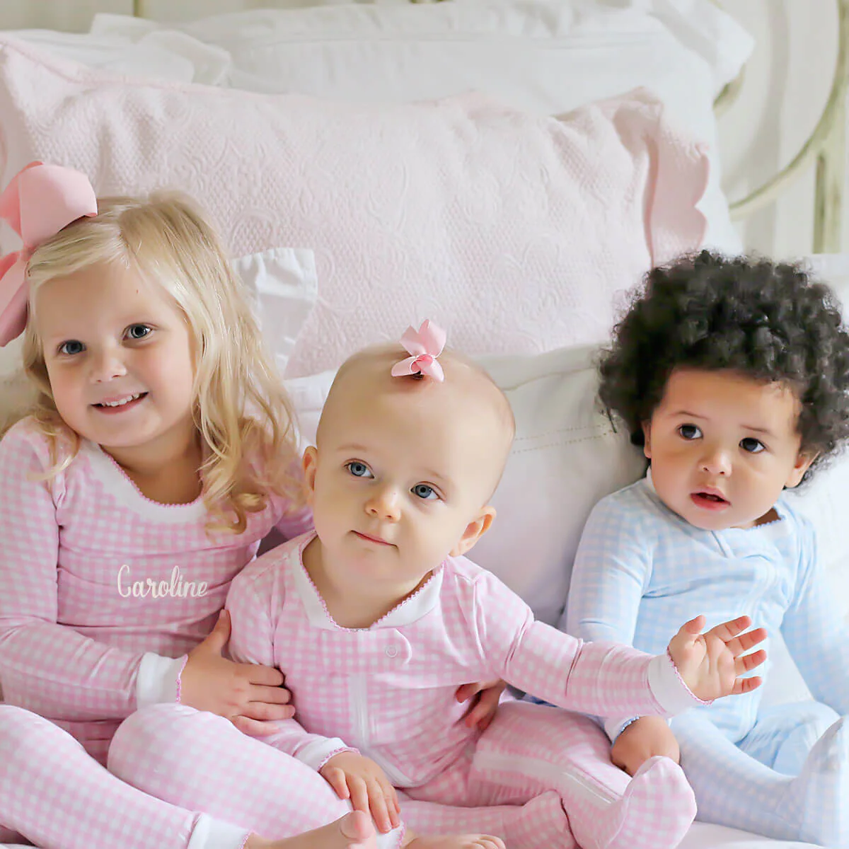 Gingham Zip Sleeper - Image 6