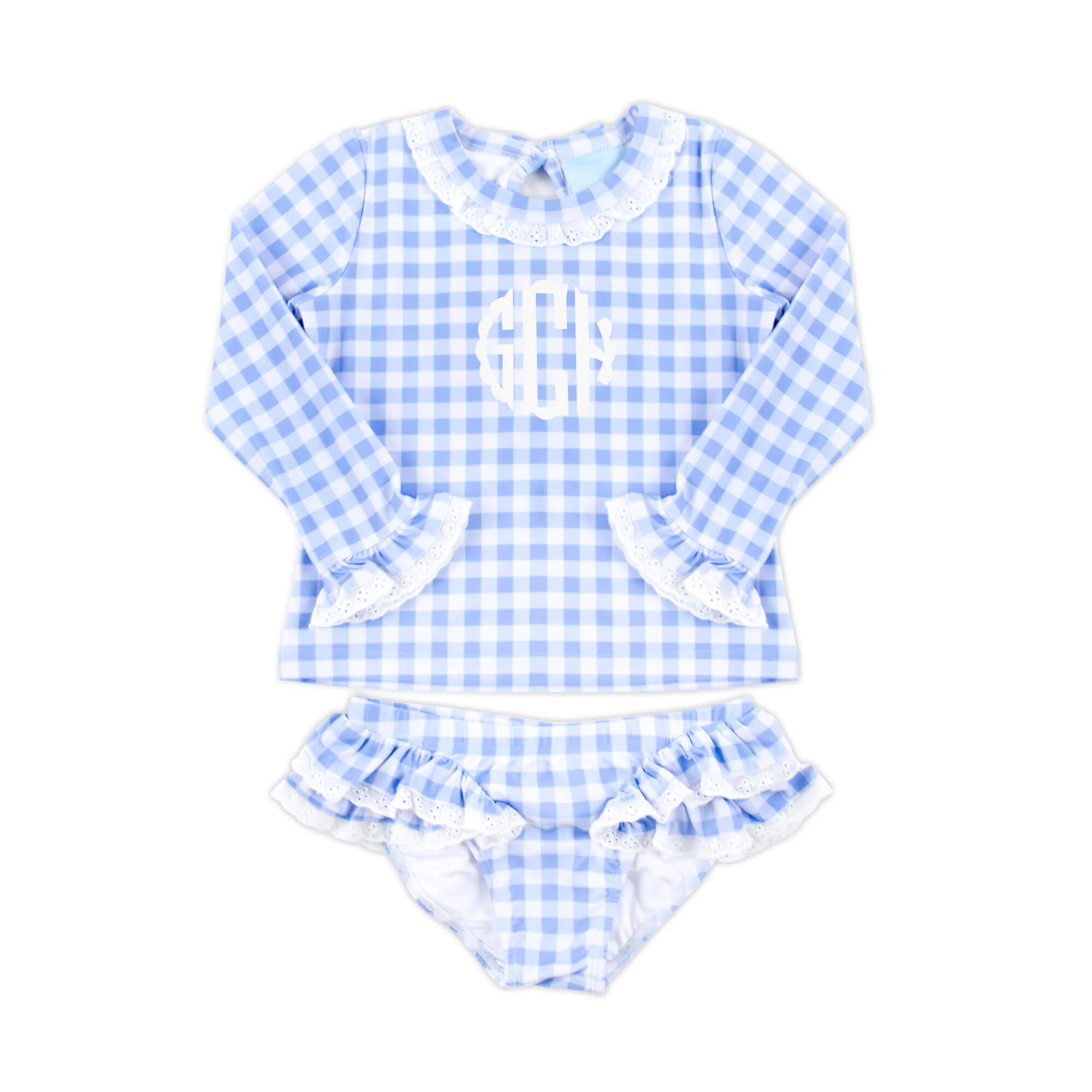 Capri Blue Rash Guard Set - Image 2