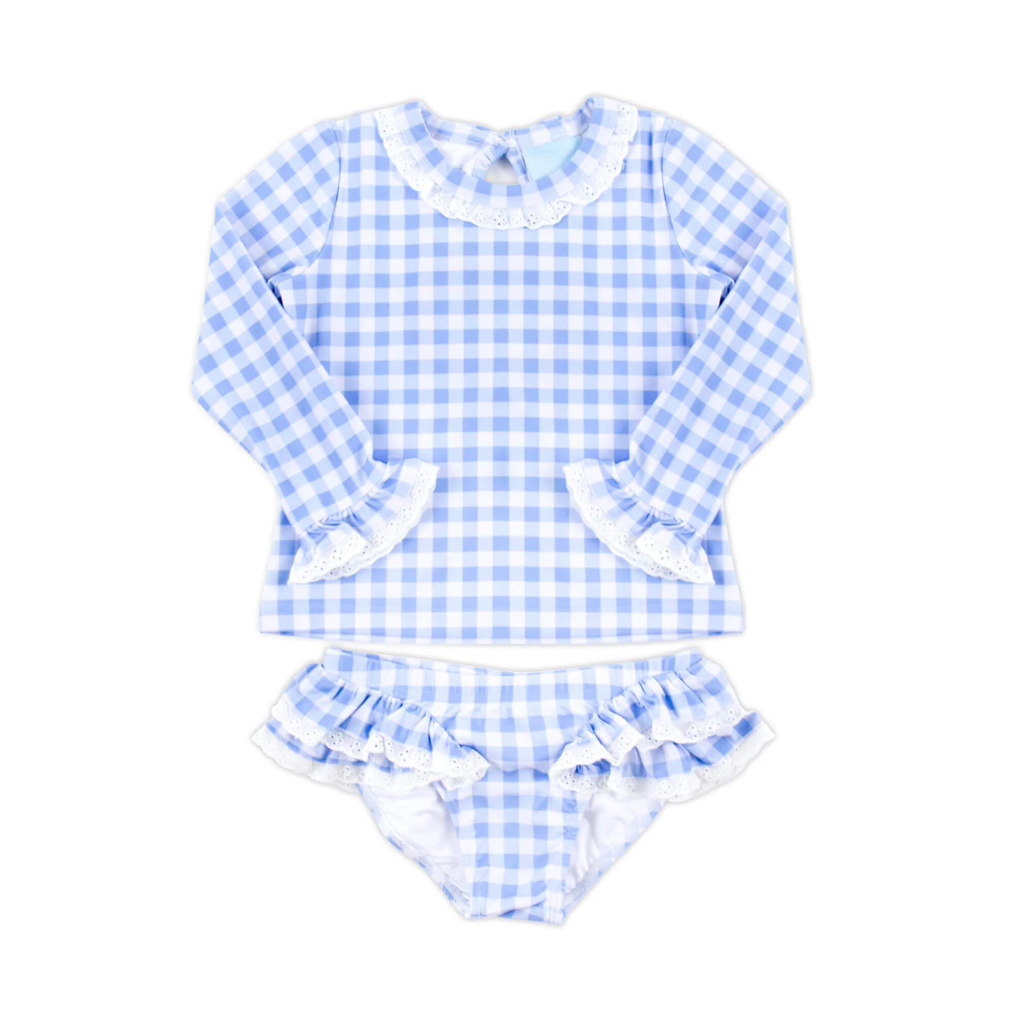 Capri Blue Rash Guard Set - Image 6