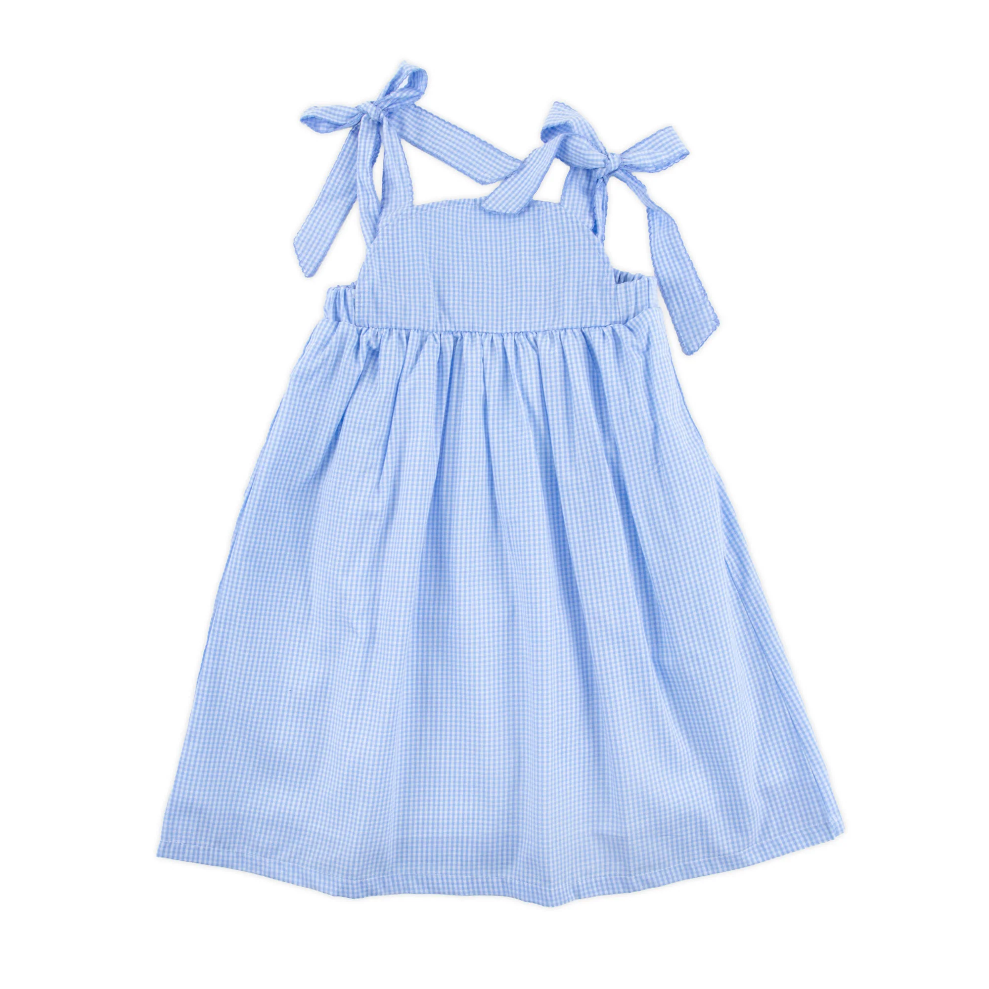 Blue Gingham Skyler Dress - Image 2