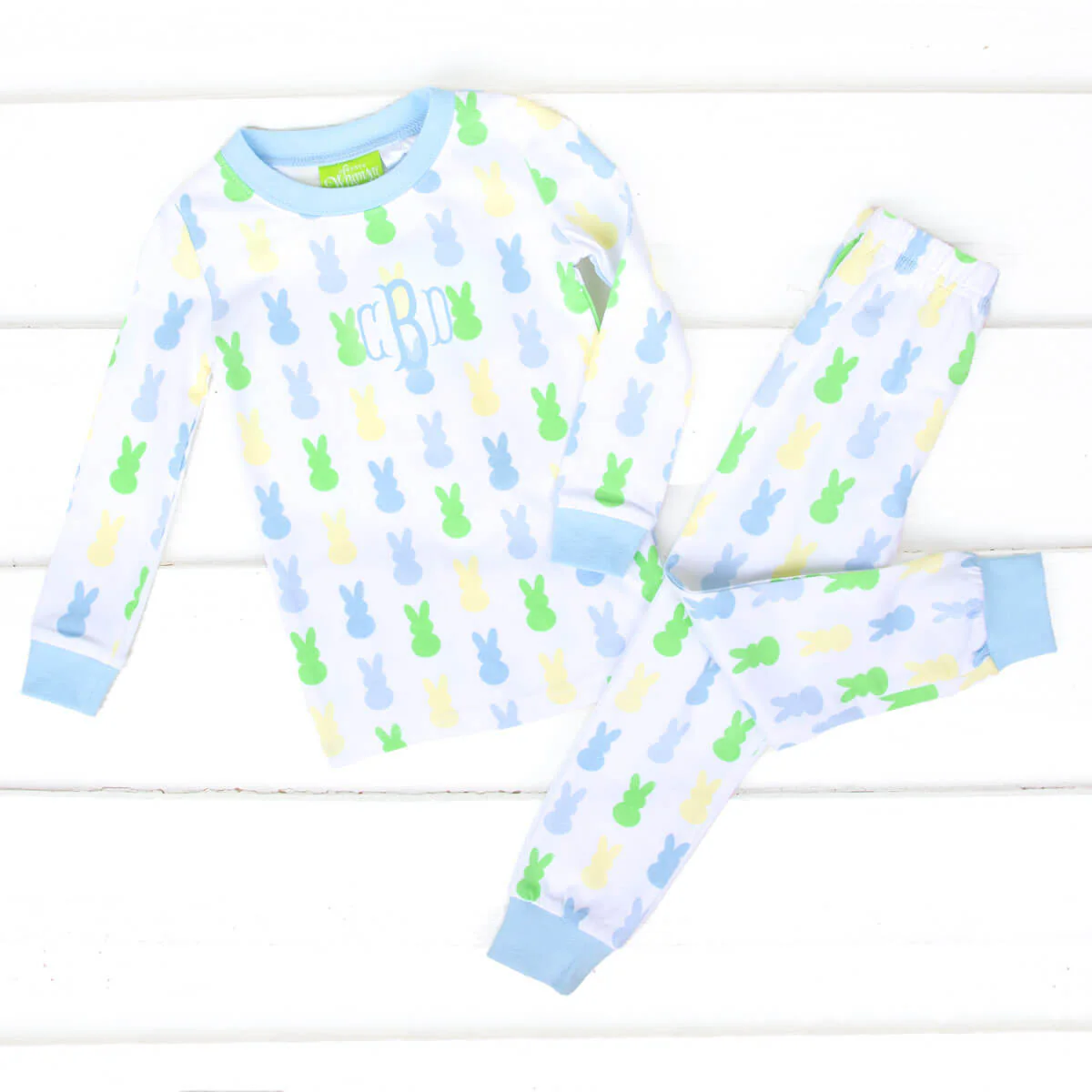 Colorful Peeps Blue Pajamas - Image 2