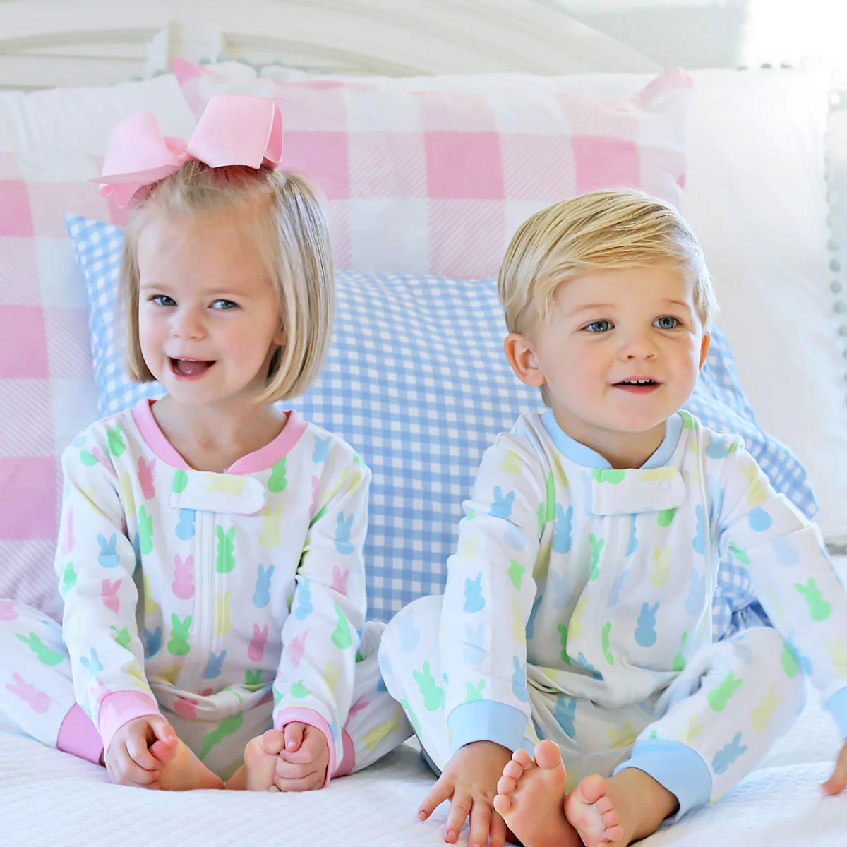 Colorful Peeps Blue Zip Sleeper - Image 9